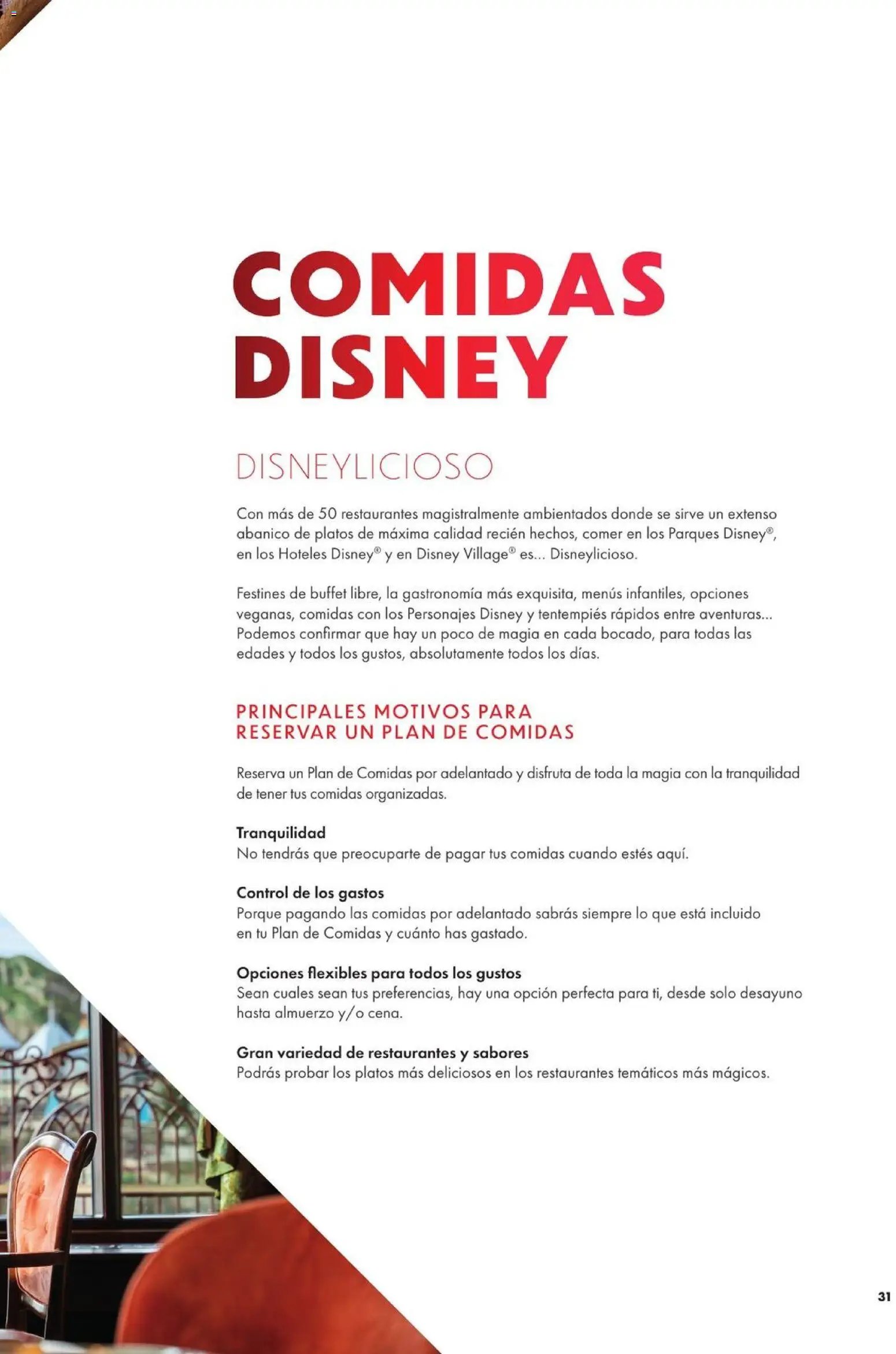 Viajes El Corte Inglés - Folleto Disneyland Paris 2027/2028