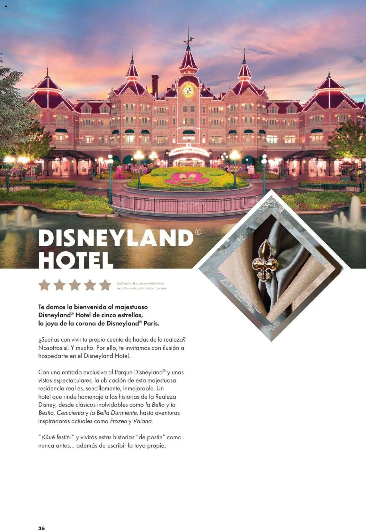 Viajes El Corte Inglés - Folleto Disneyland Paris 2027/2028