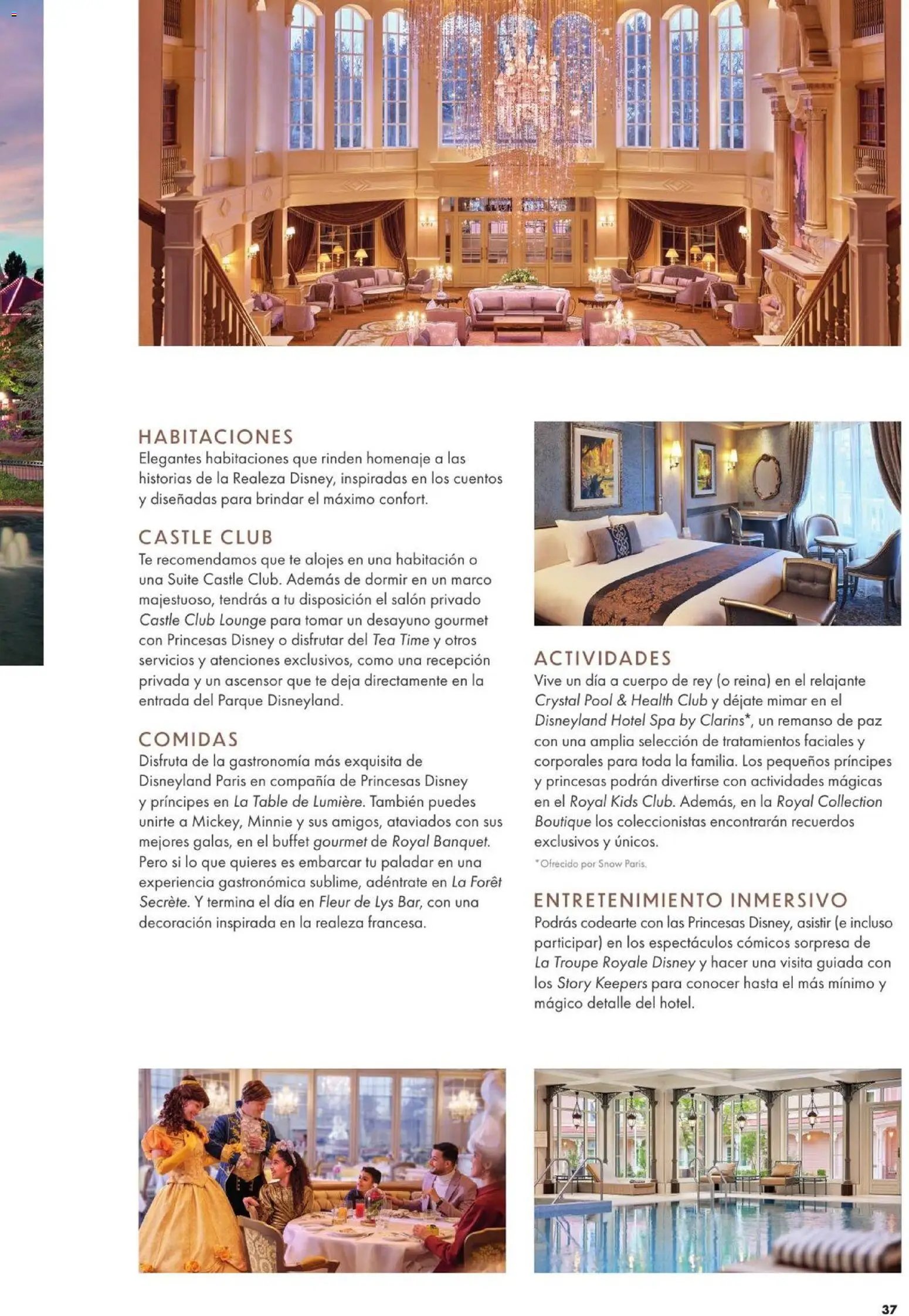 Viajes El Corte Inglés - Folleto Disneyland Paris 2027/2028