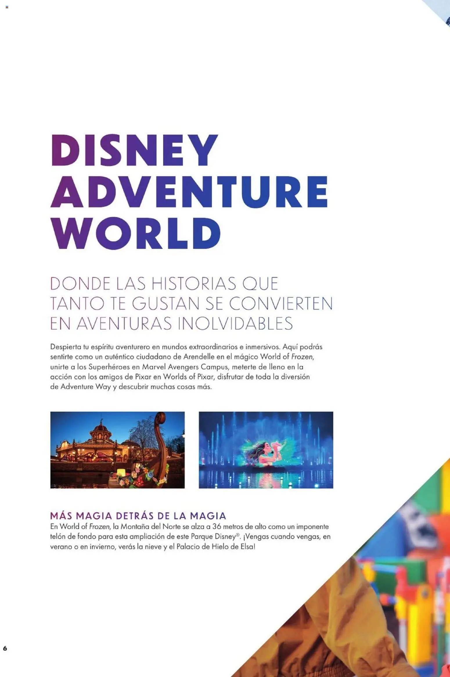 Viajes El Corte Inglés - Folleto Disneyland Paris 2027/2028