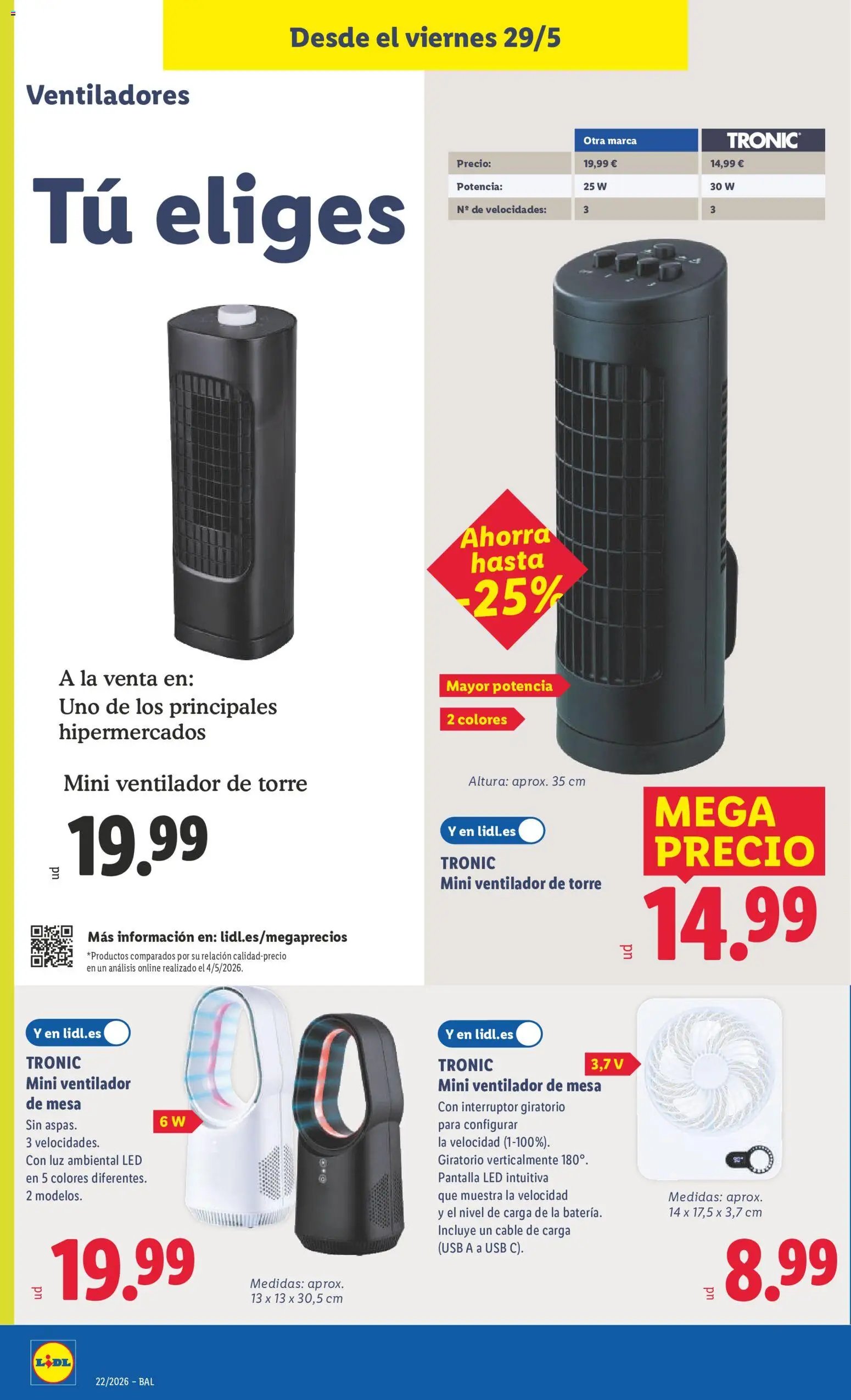 Lidl folleto de bazar