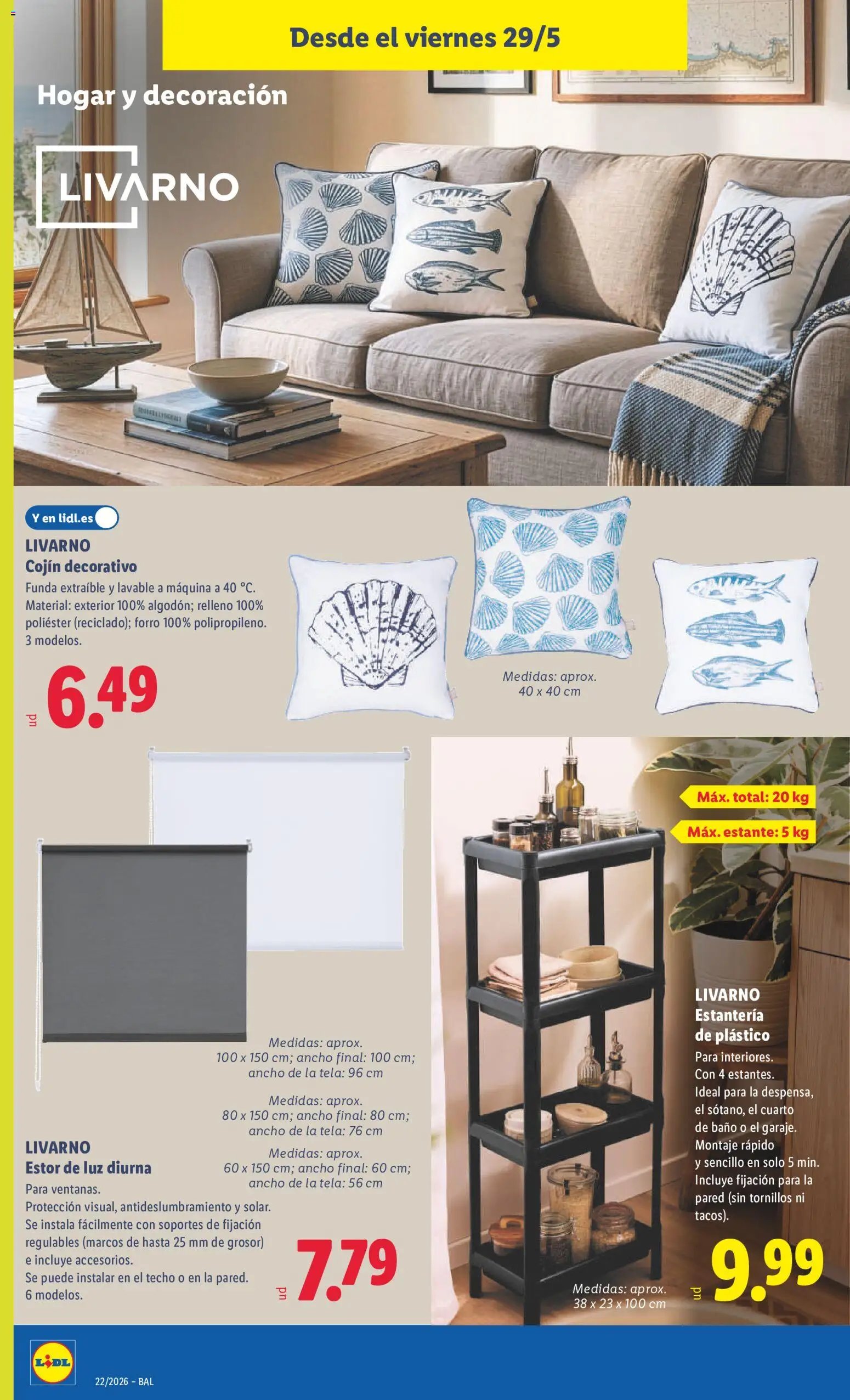 Lidl folleto de bazar