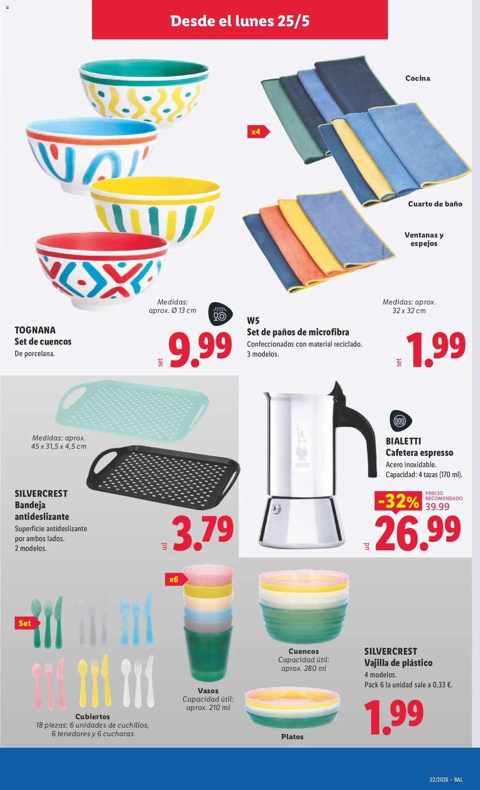 Lidl folleto de bazar