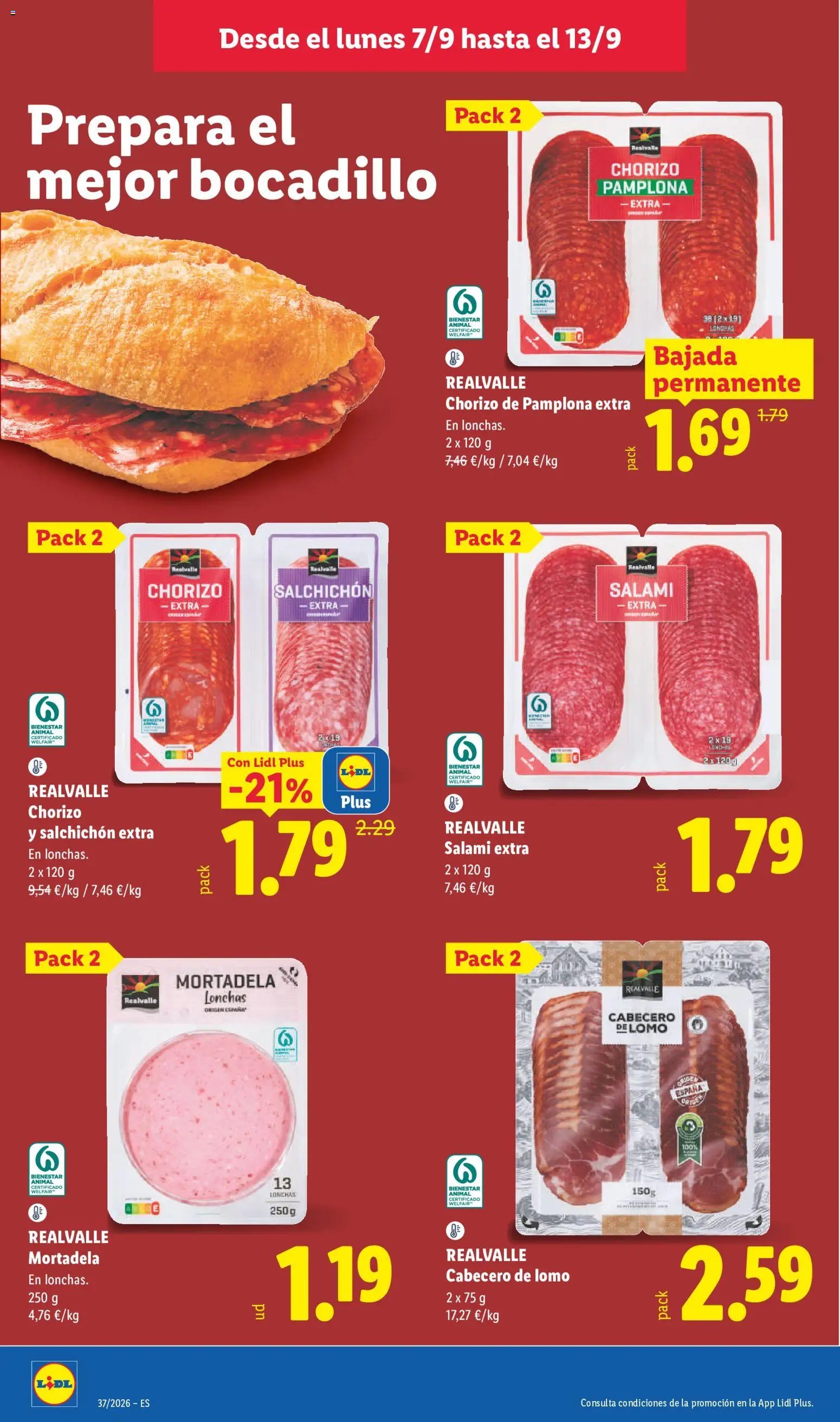 Lidl folleto