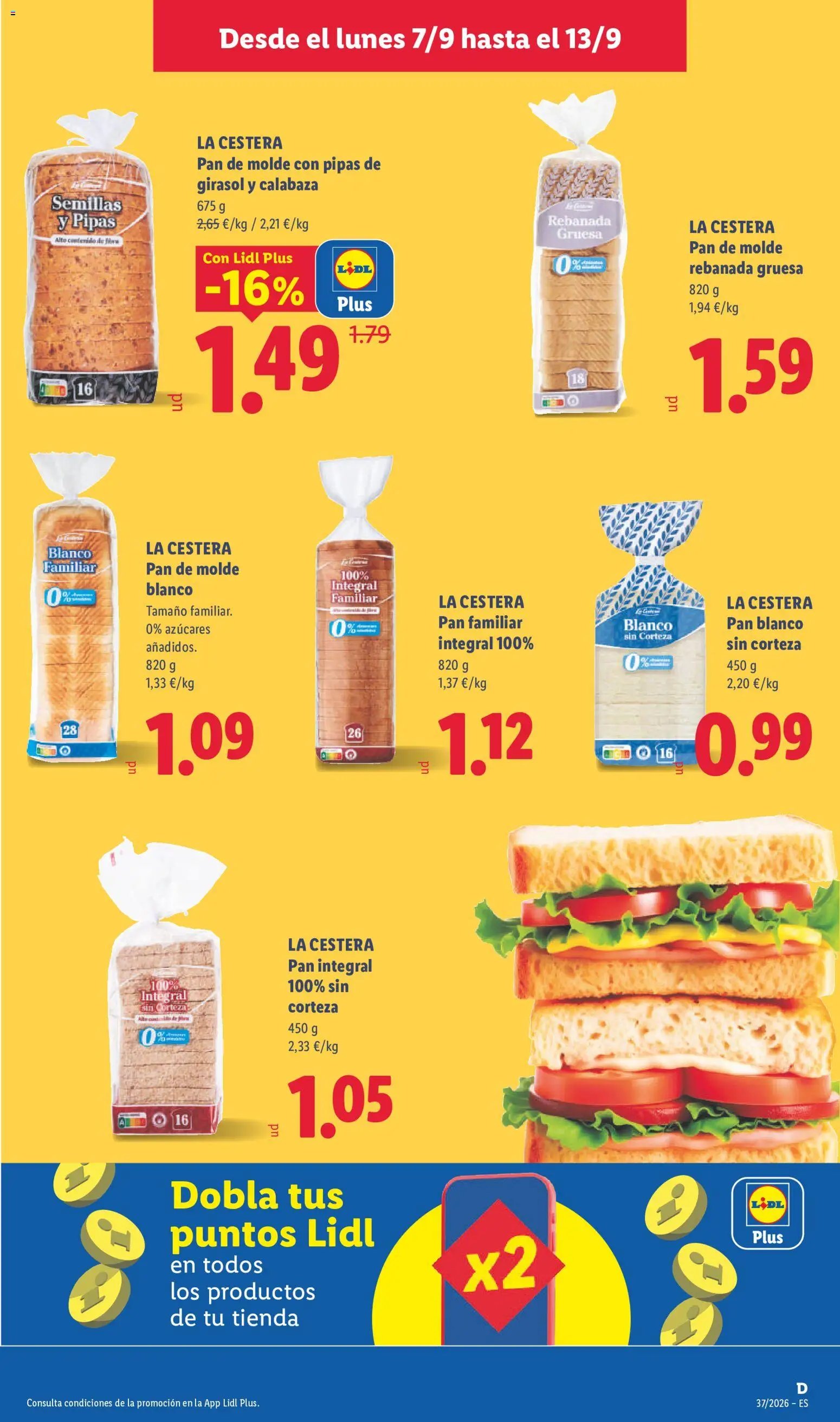 Lidl folleto