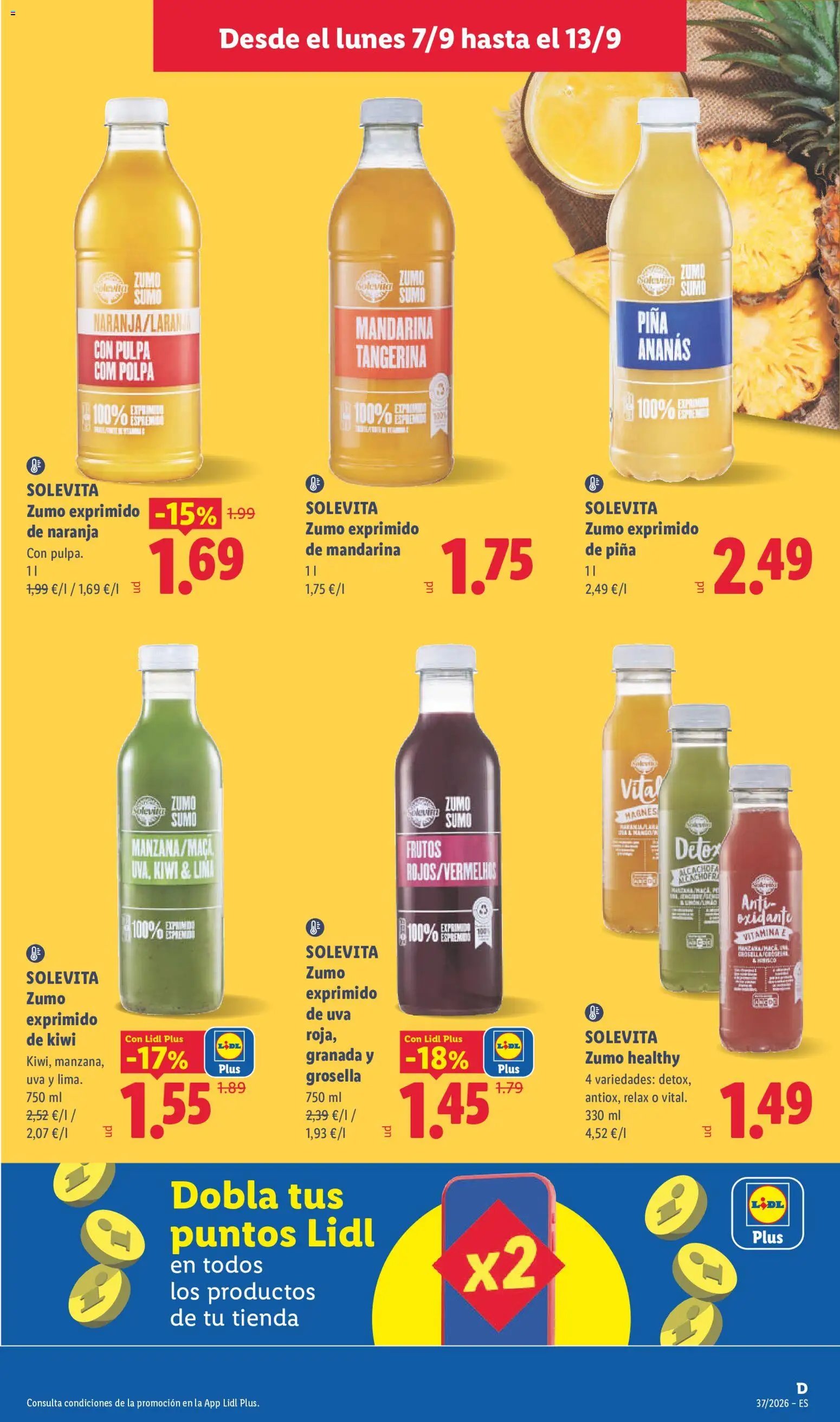 Lidl folleto