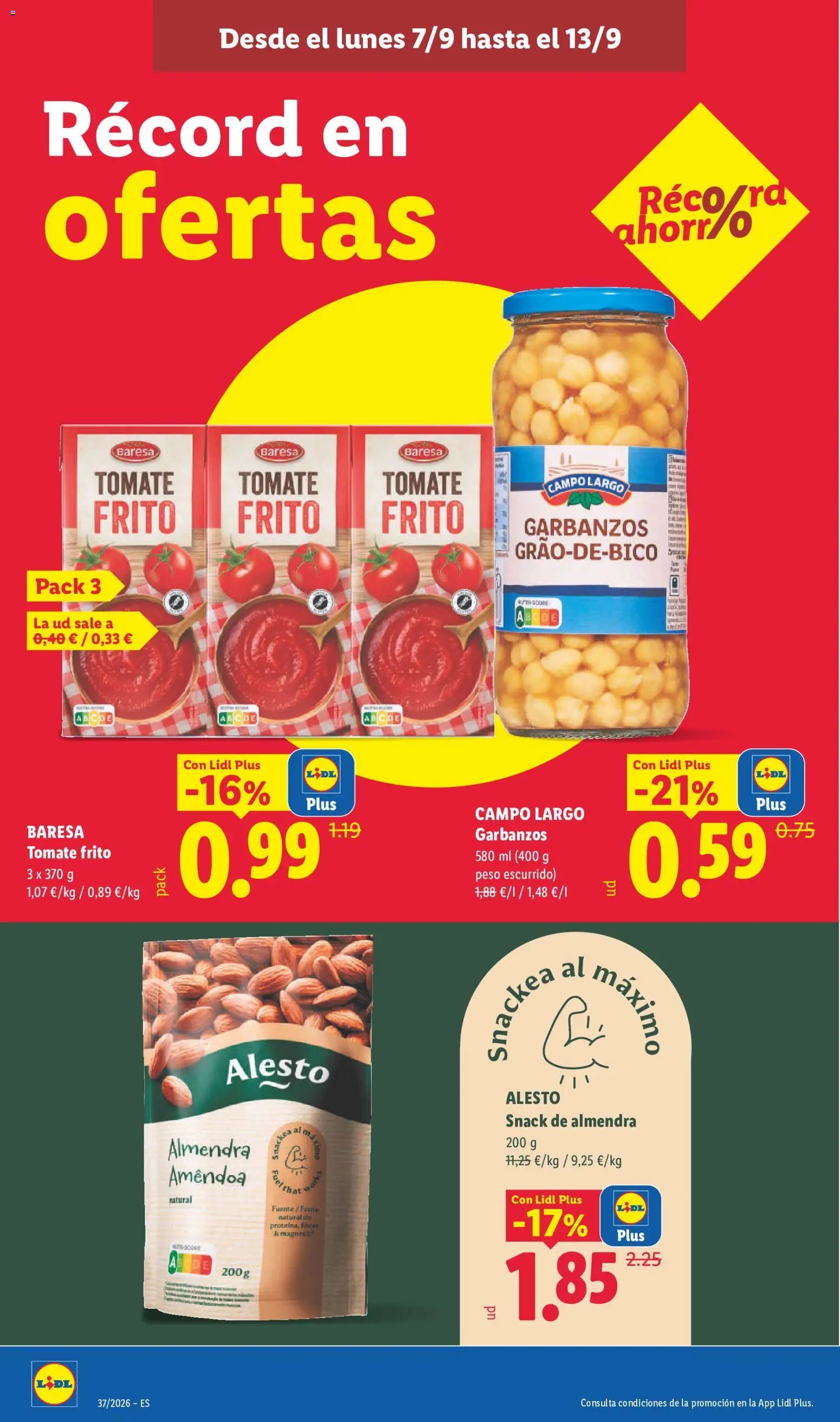 Lidl folleto