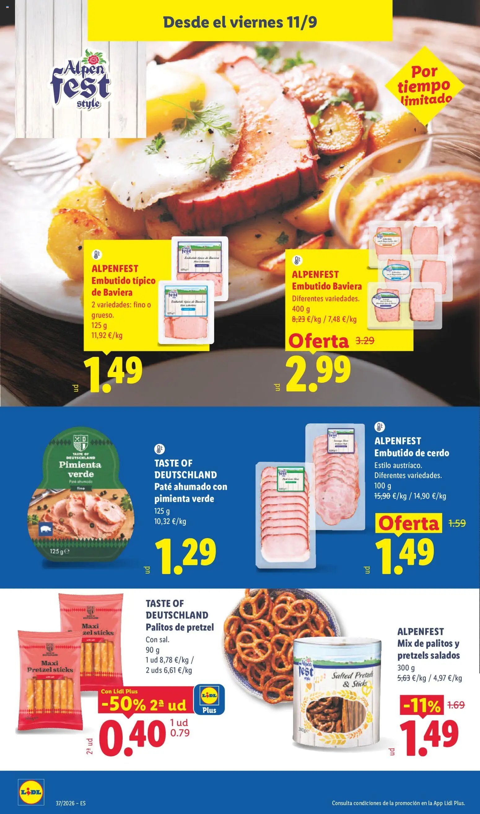 Lidl folleto