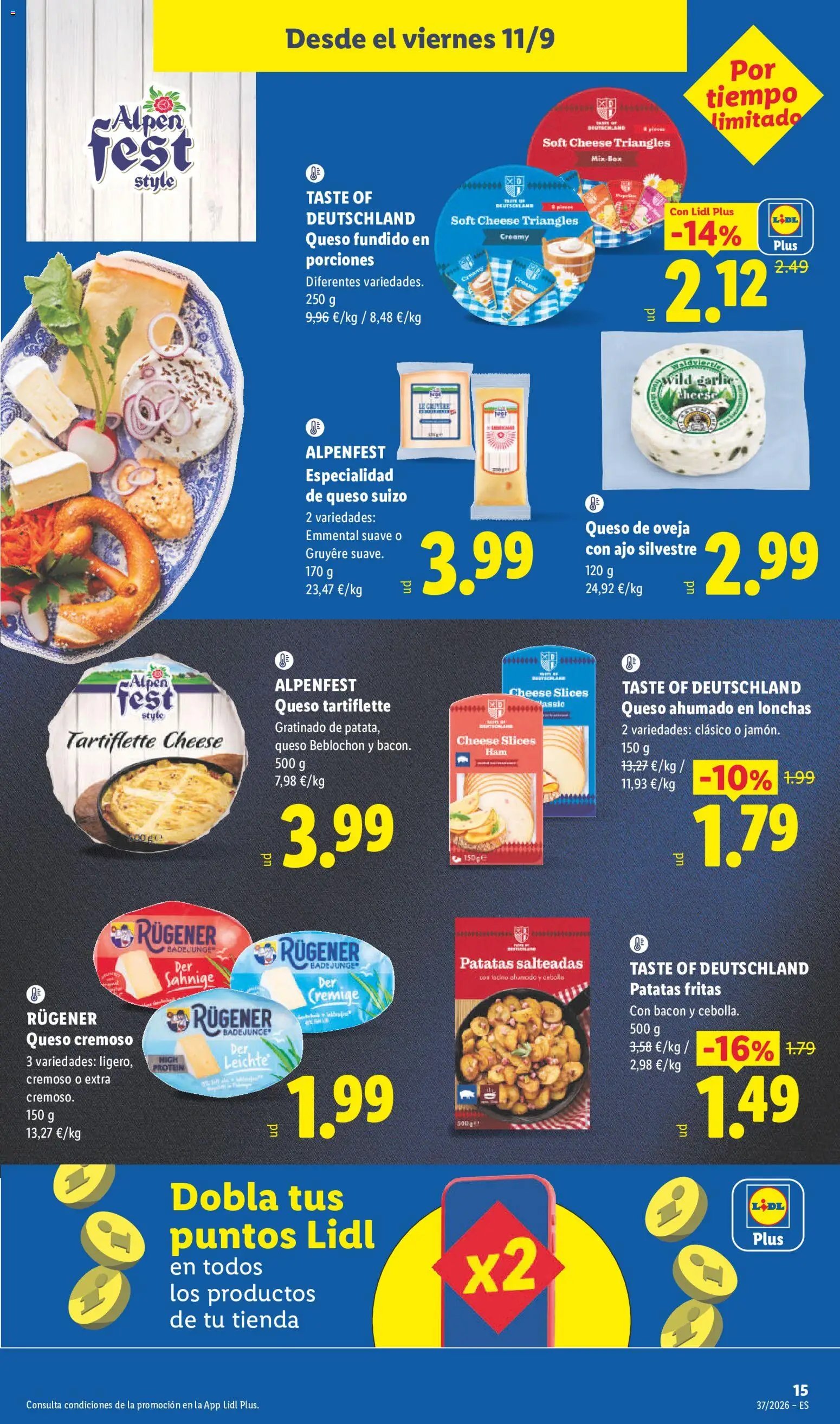 Lidl folleto