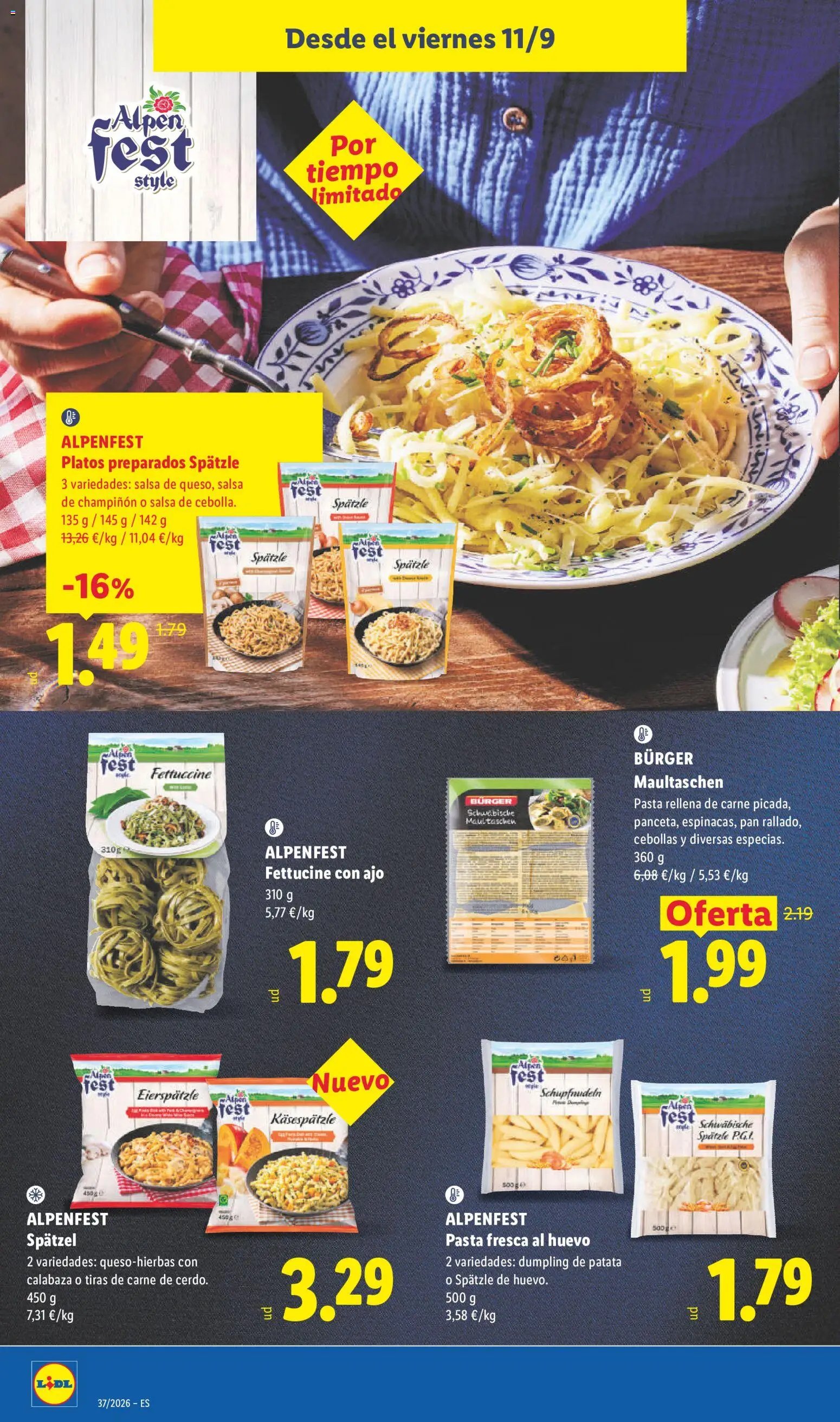 Lidl folleto