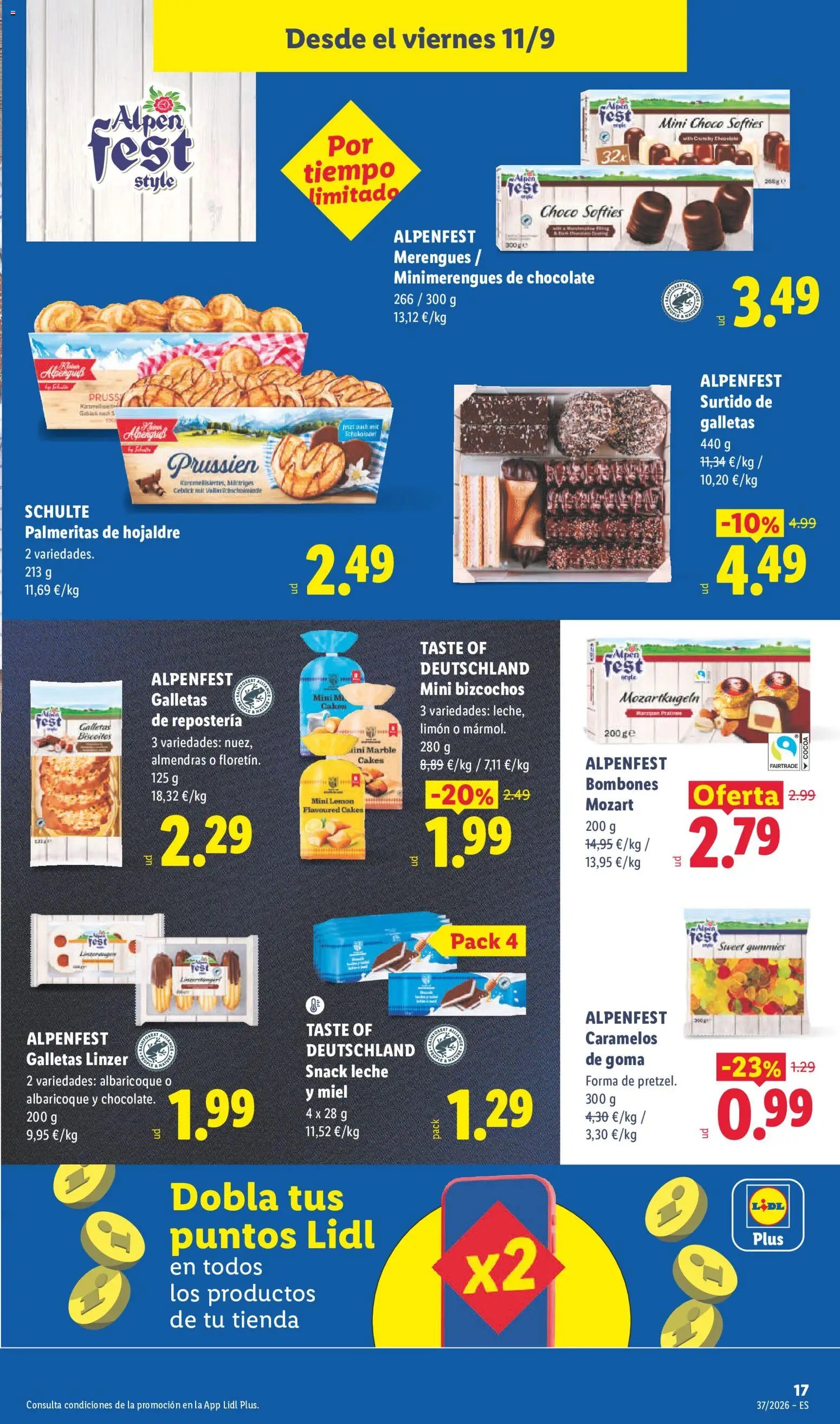 Lidl folleto