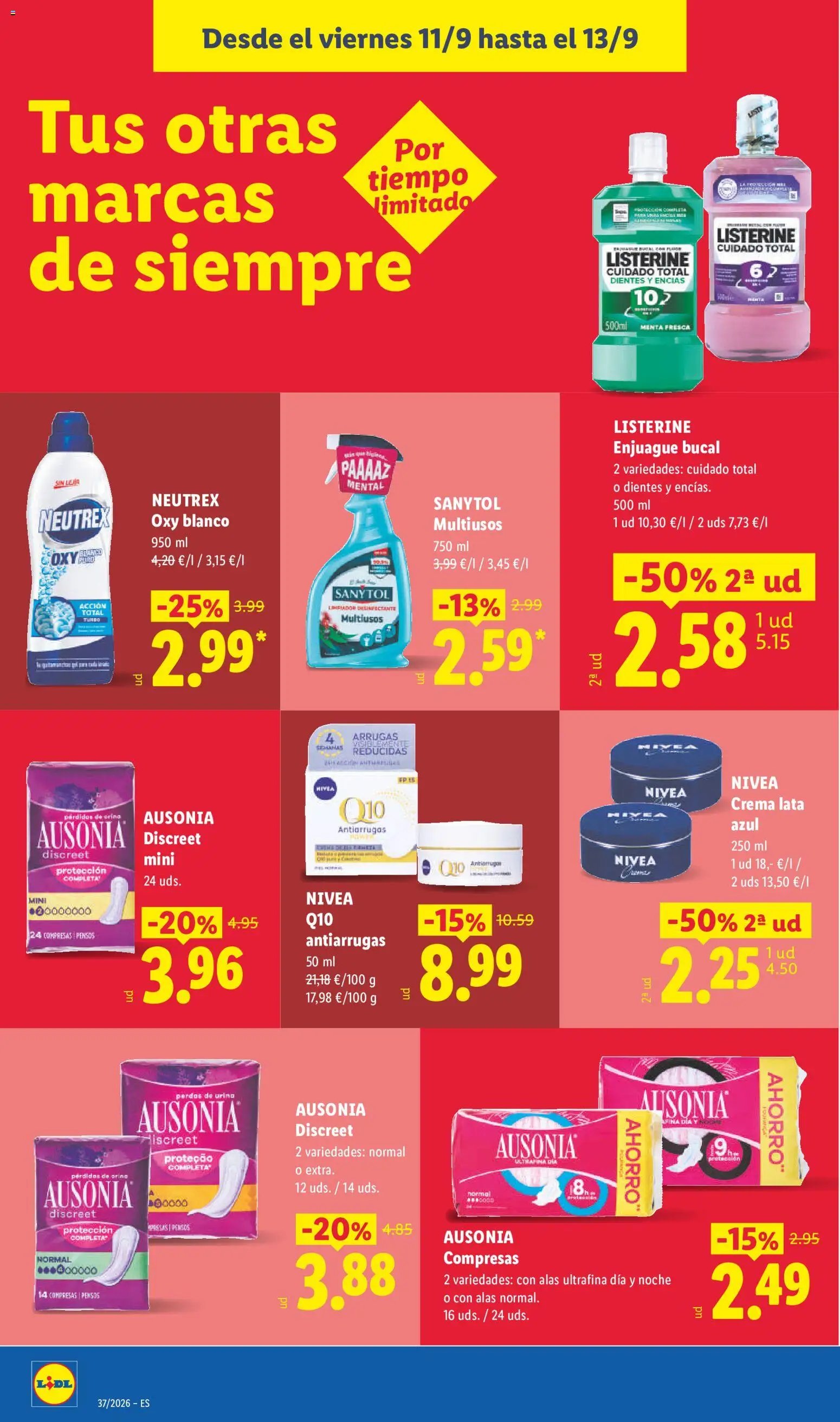 Lidl folleto