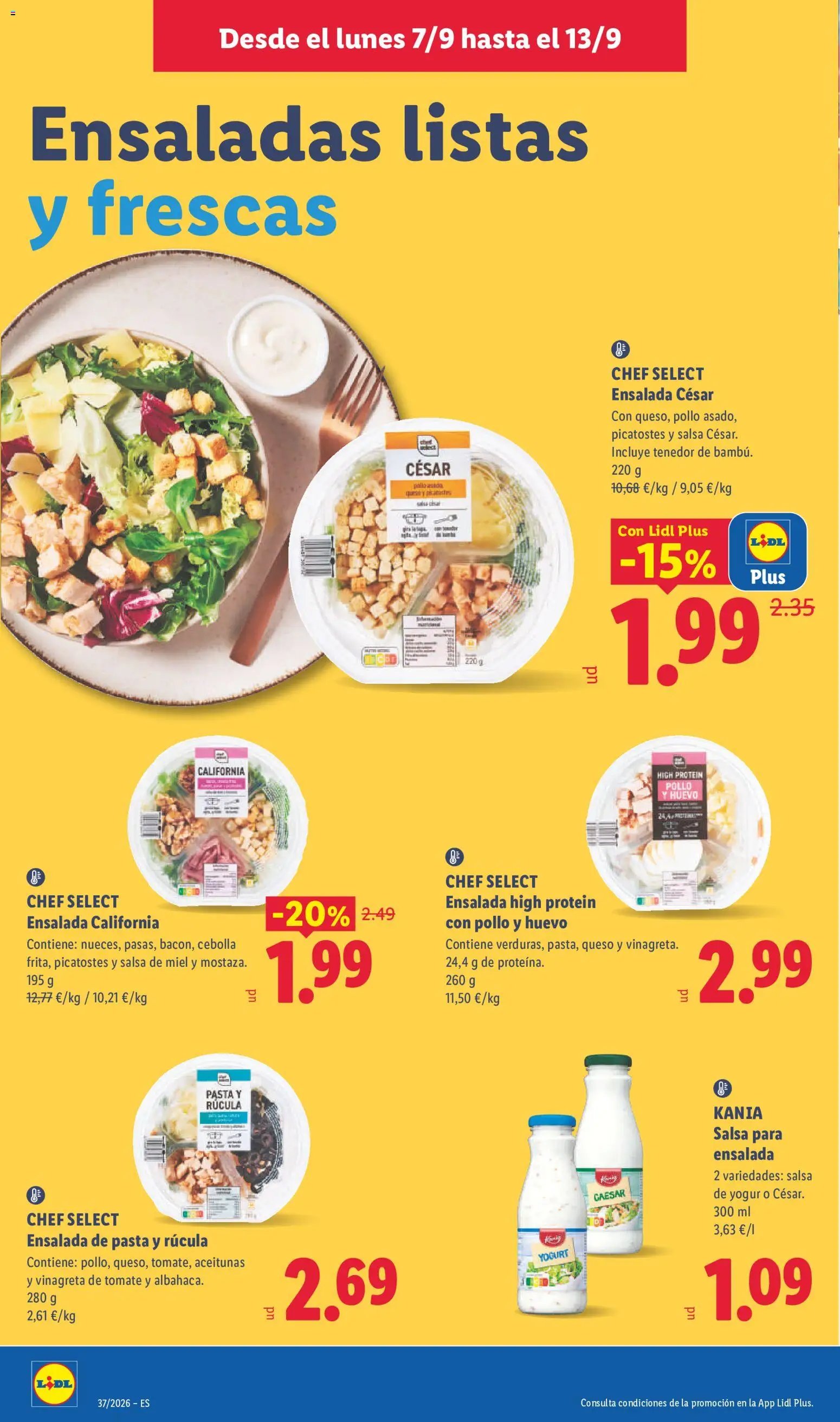 Lidl folleto