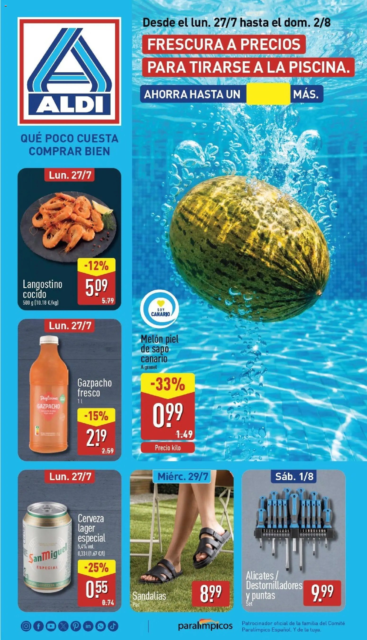 Aldi folleto Canarias