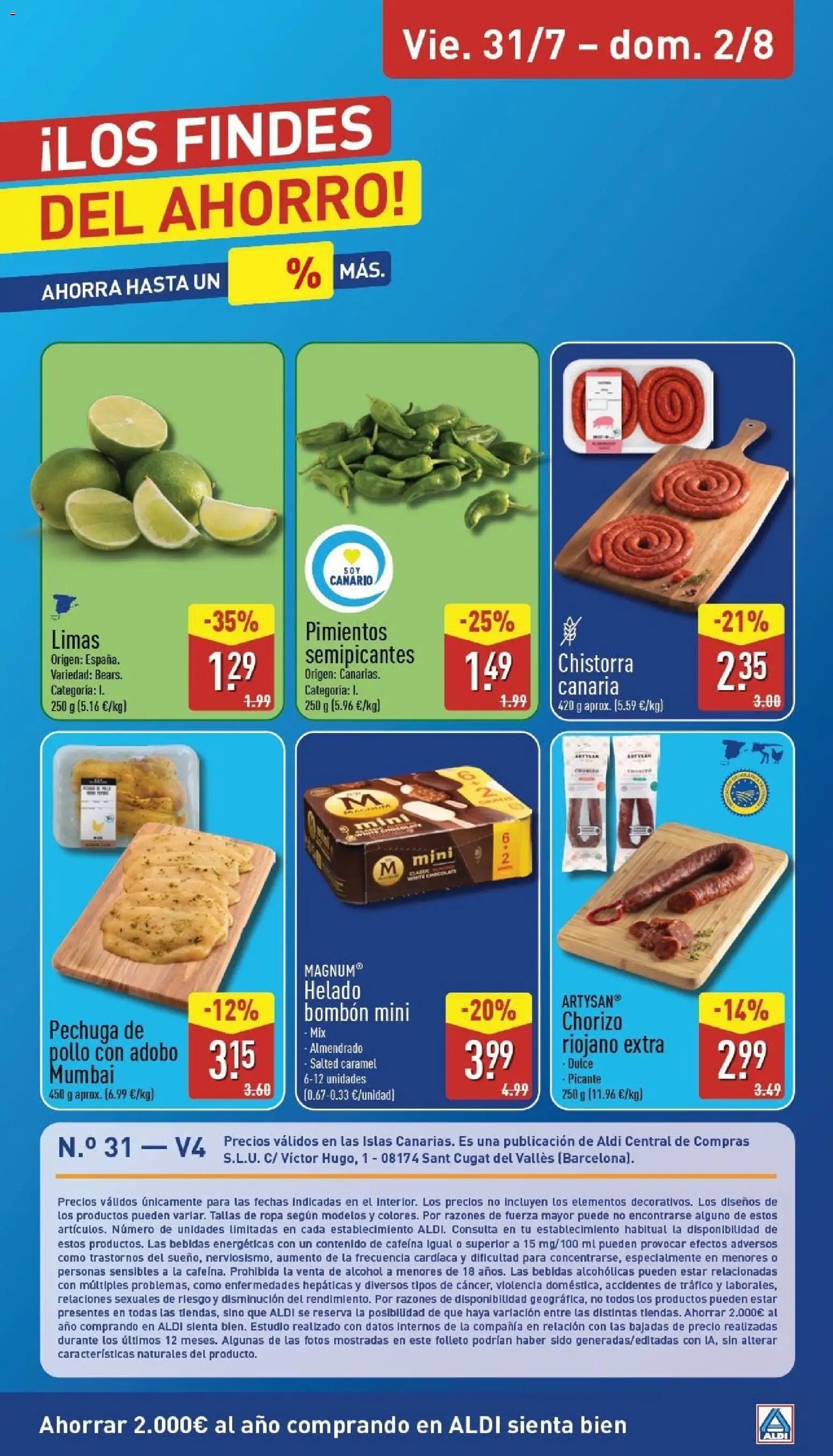 Aldi folleto Canarias