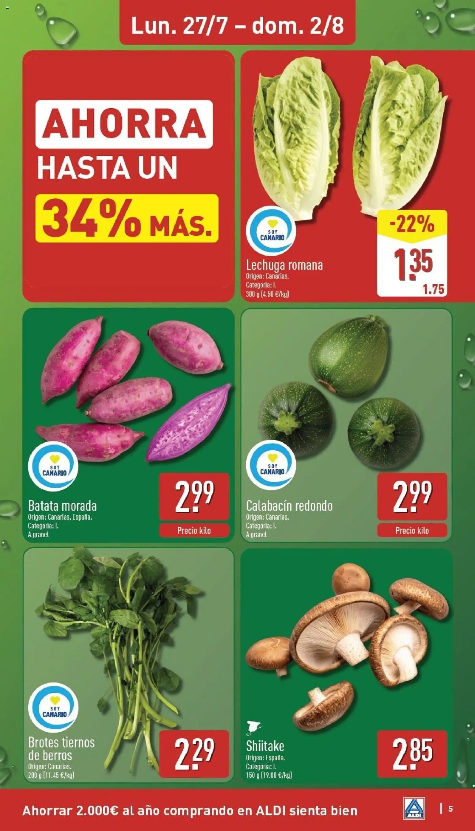 Aldi folleto Canarias