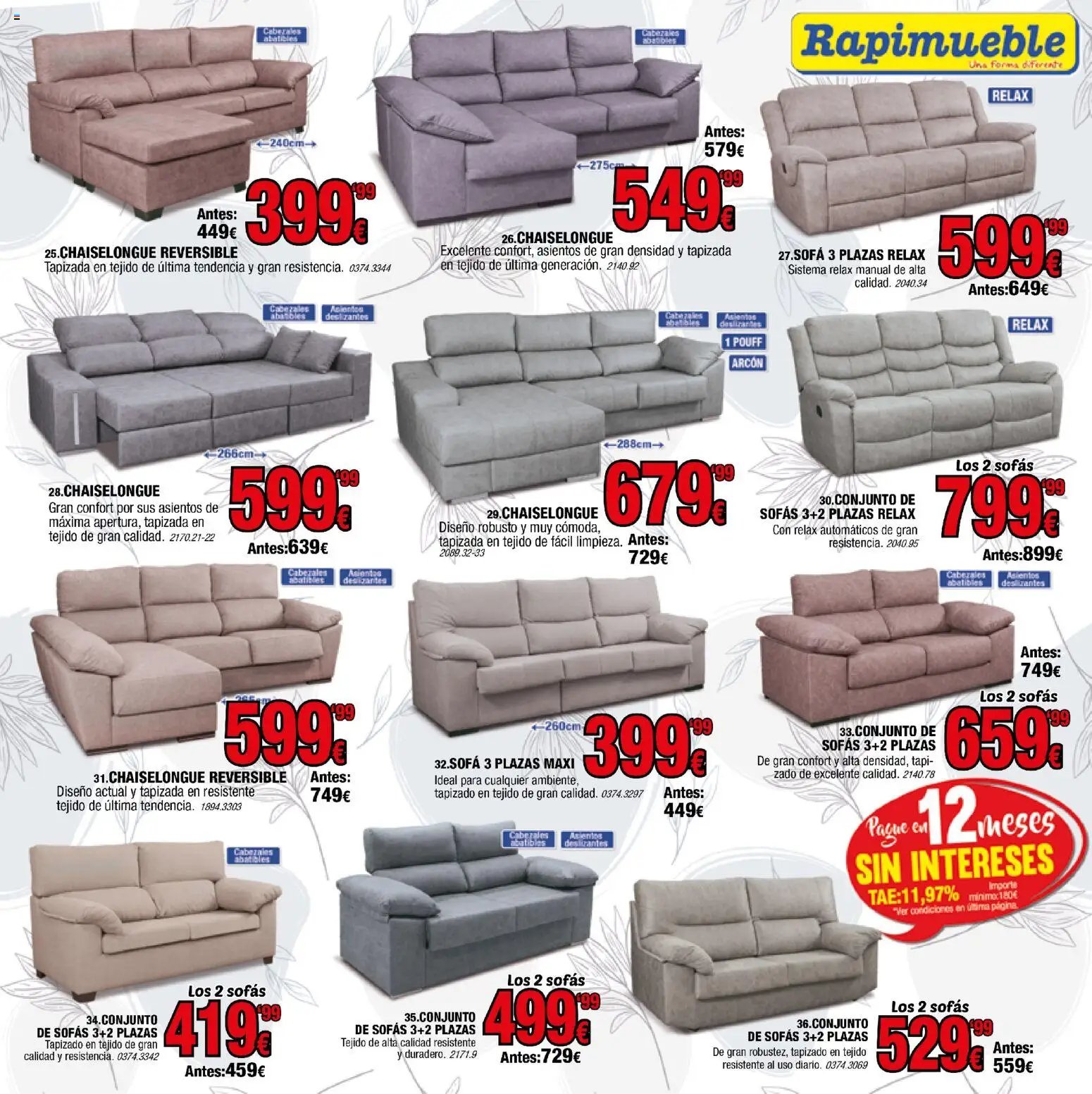 Rapimueble - folleto