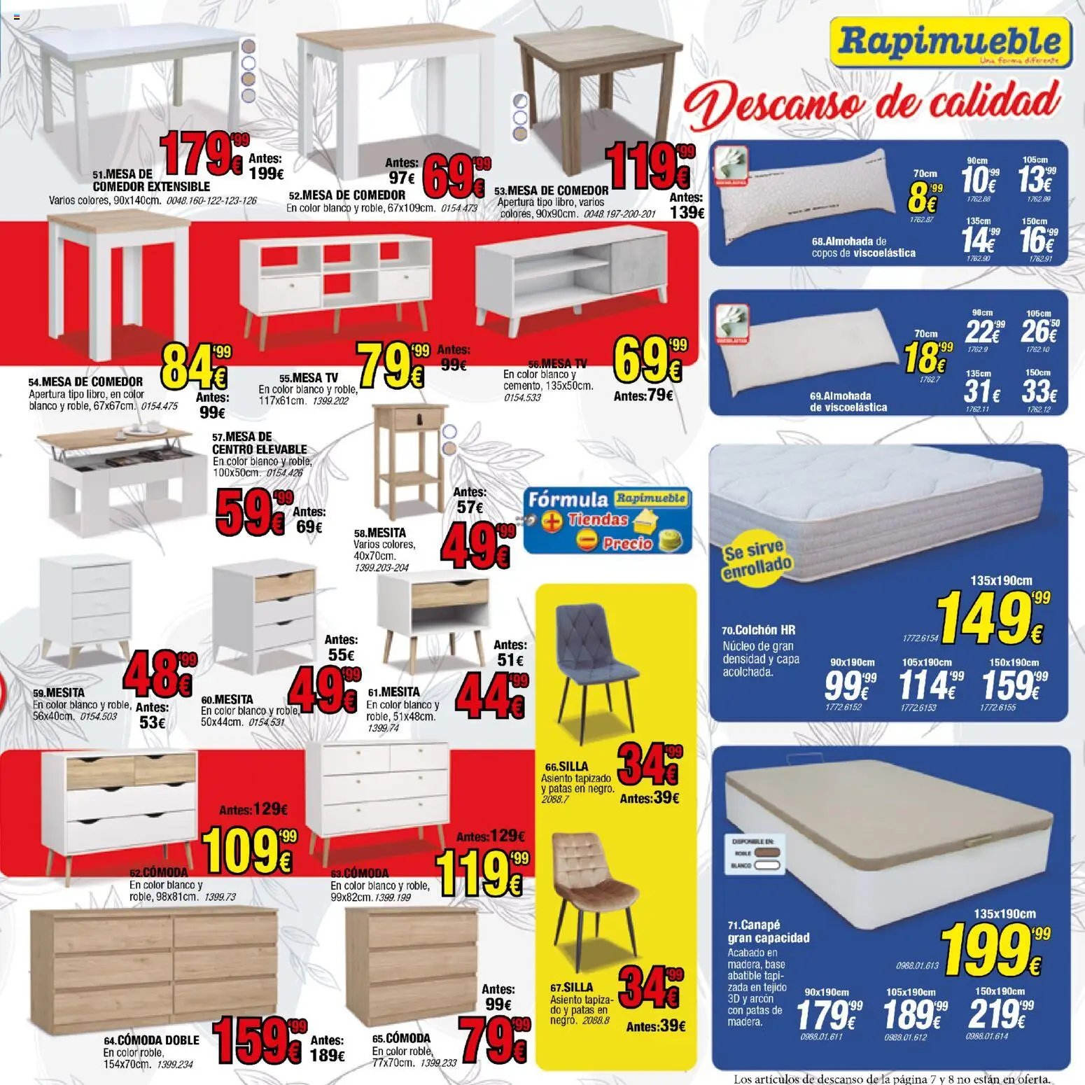 Rapimueble - folleto
