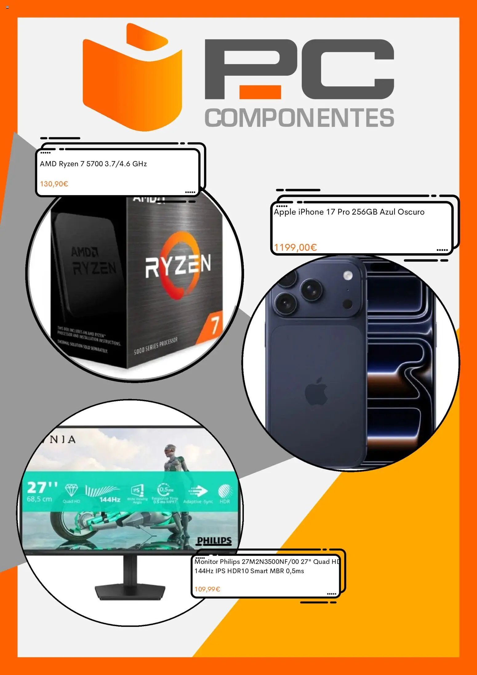 PC Componentes folleto