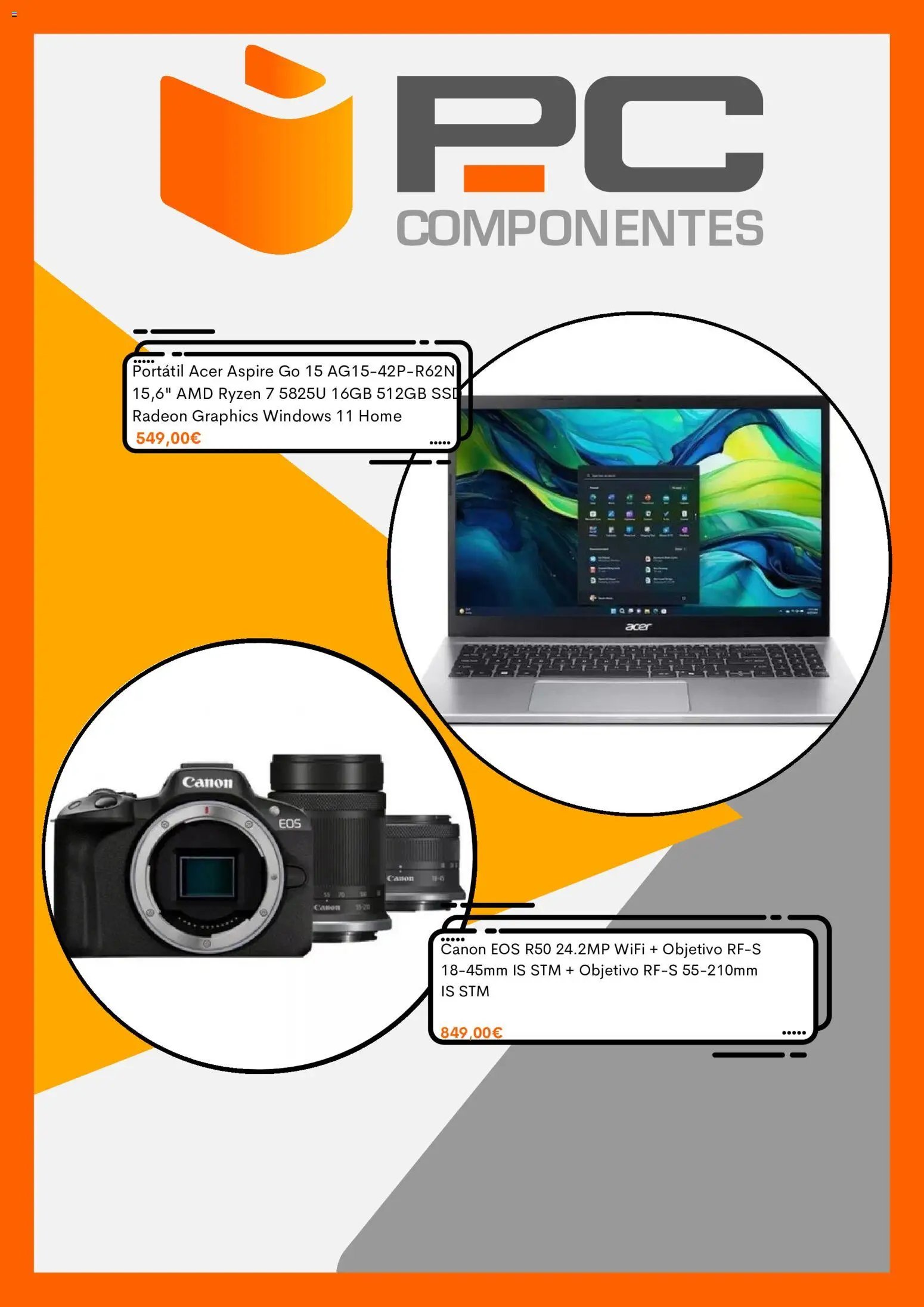 PC Componentes folleto