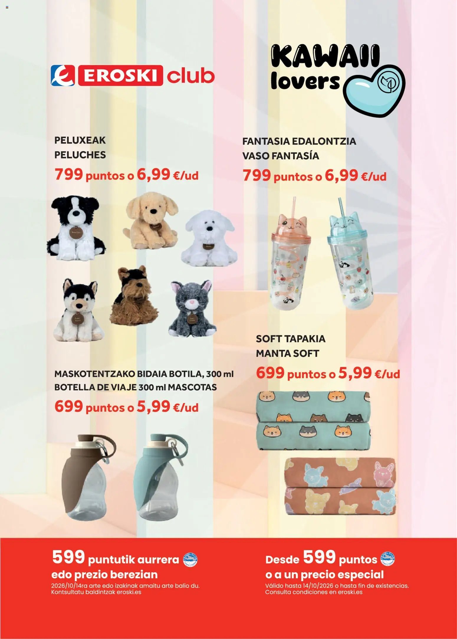 Eroski  Fidelización Kawaii Lovers Pets Cat