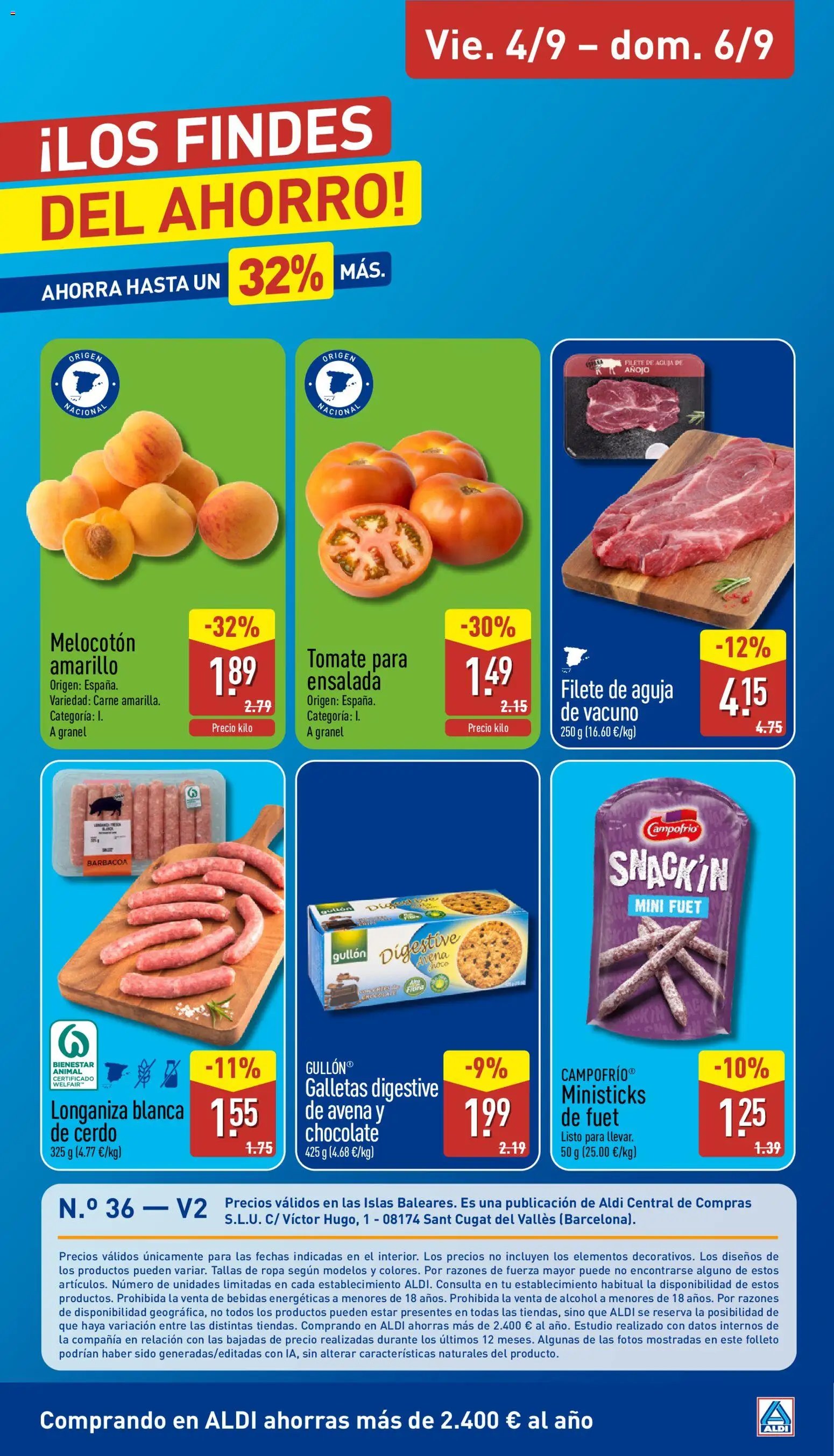 Aldi folleto Baleares
