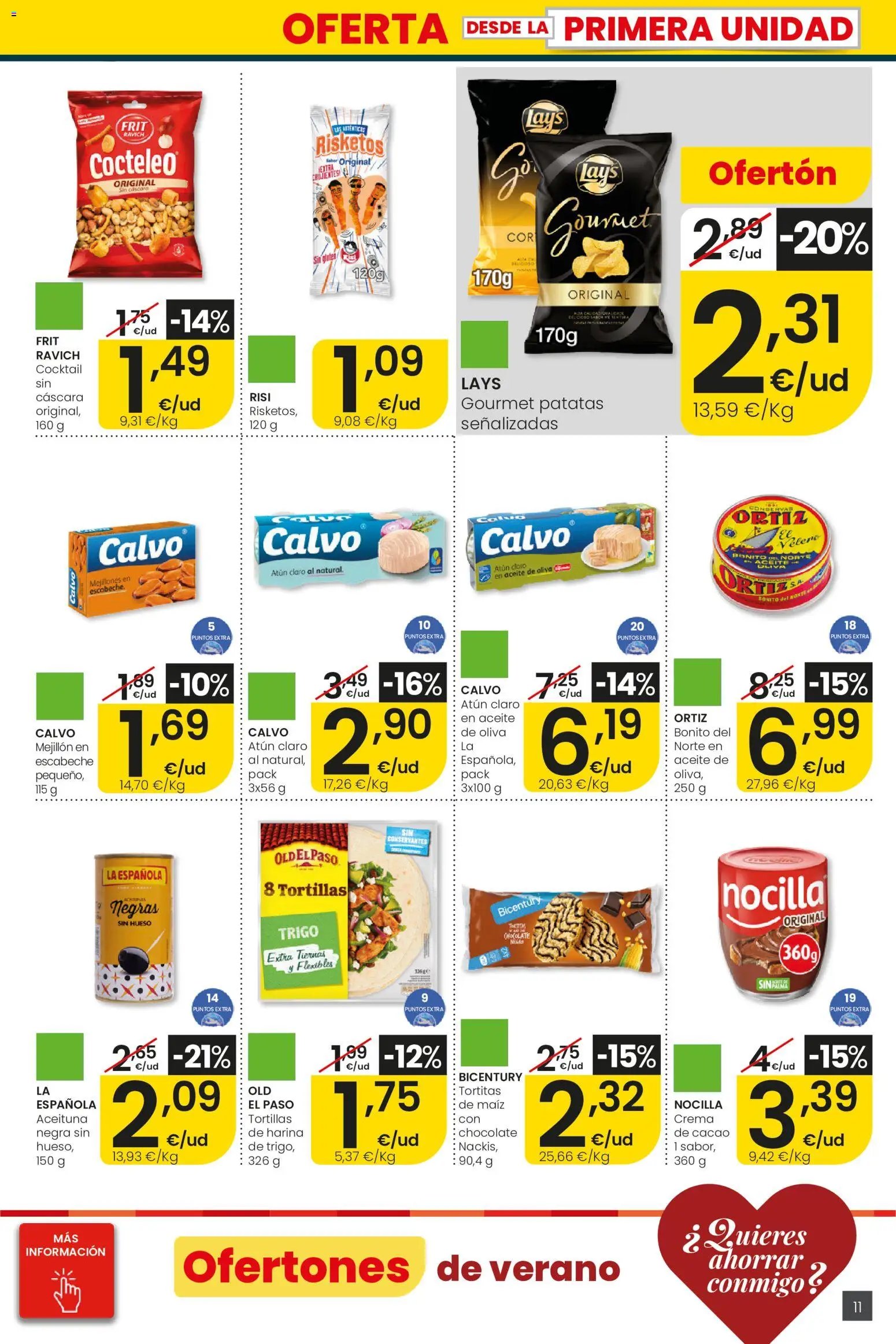 Eroski Ofertones de verano