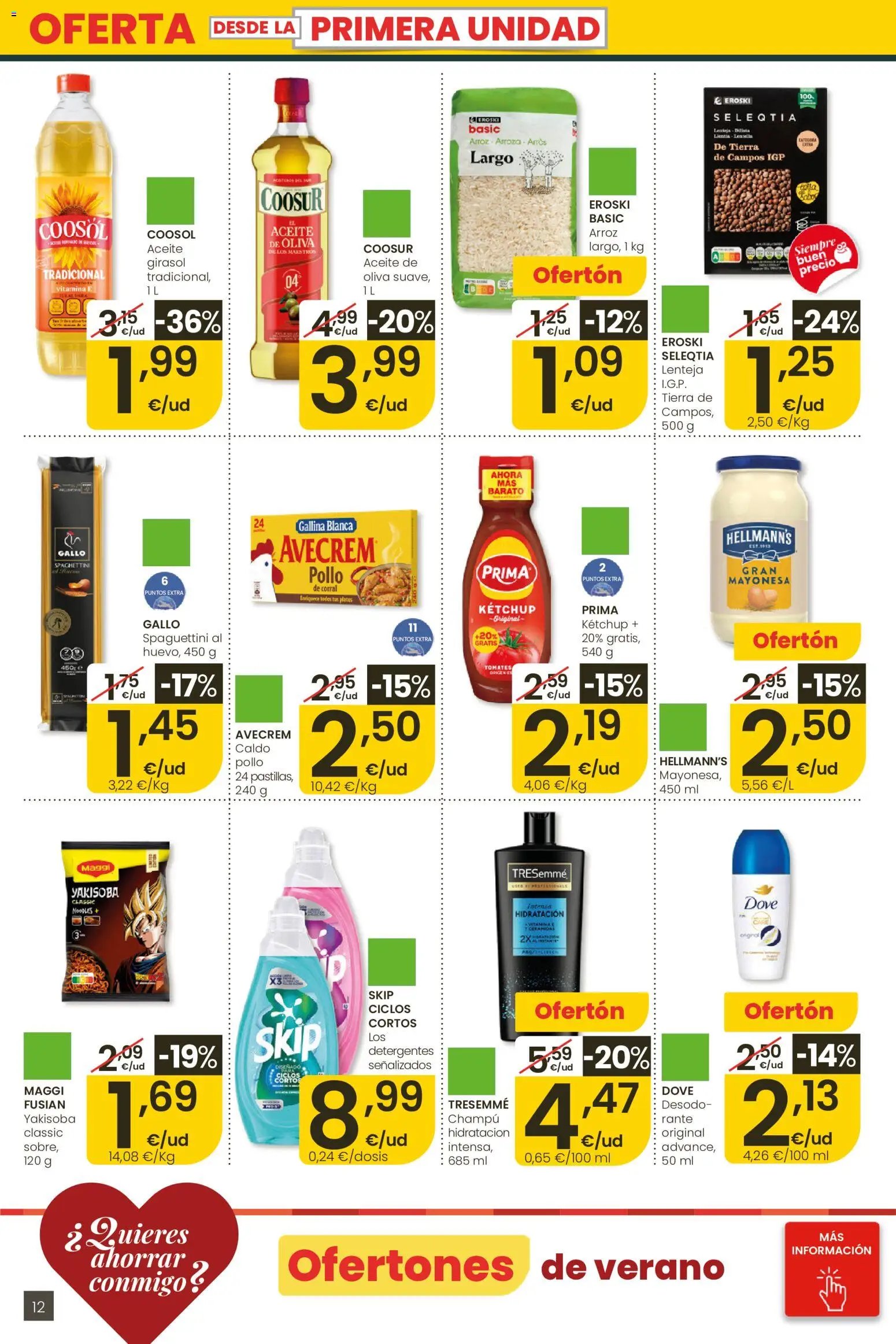 Eroski Ofertones de verano