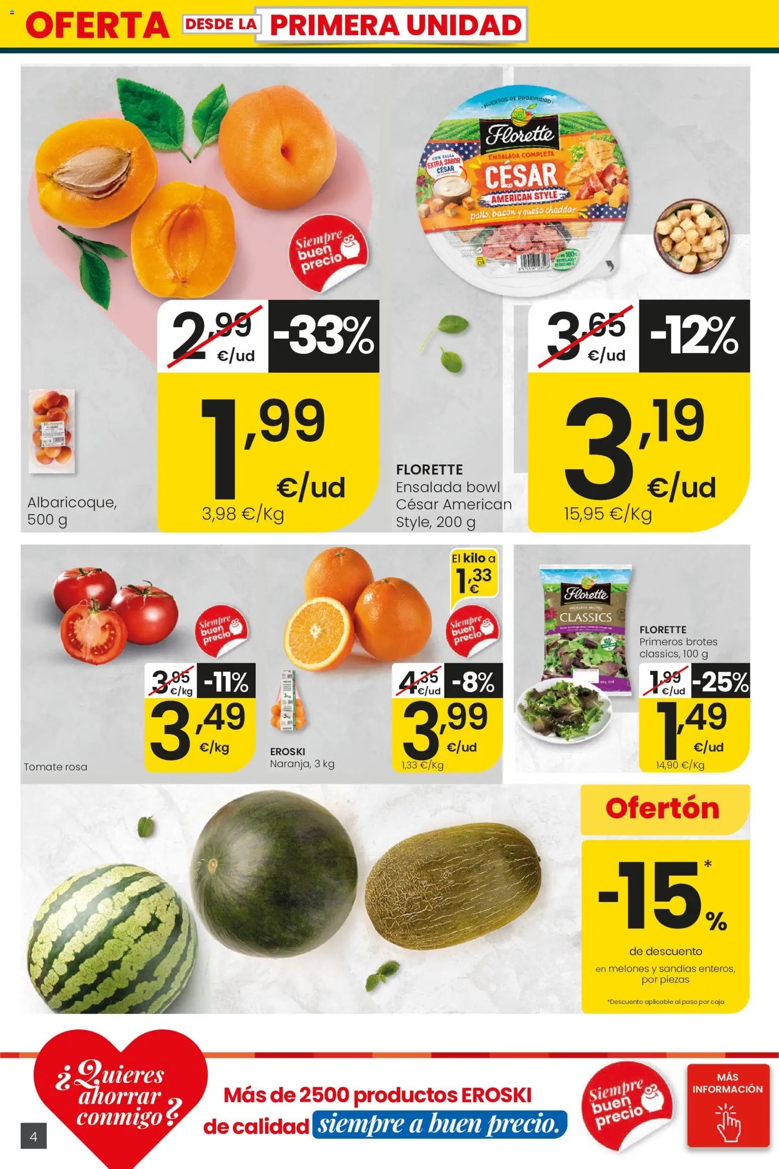 Eroski Ofertones de verano