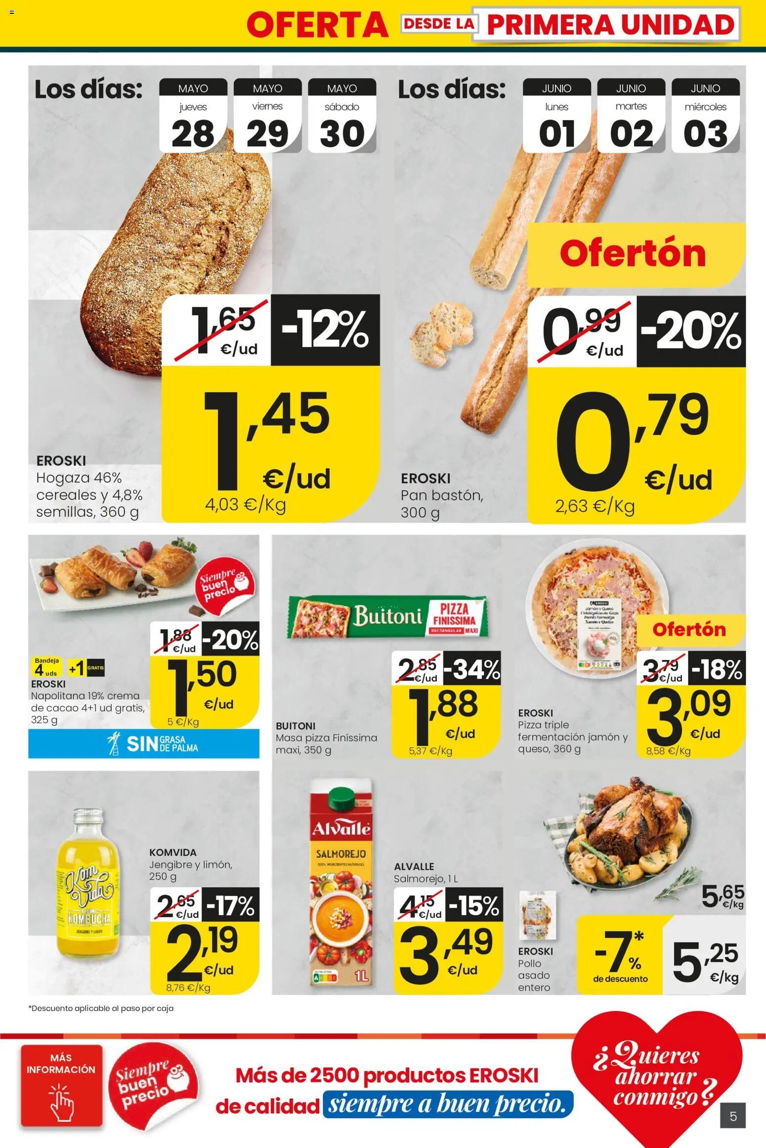 Eroski Ofertones de verano
