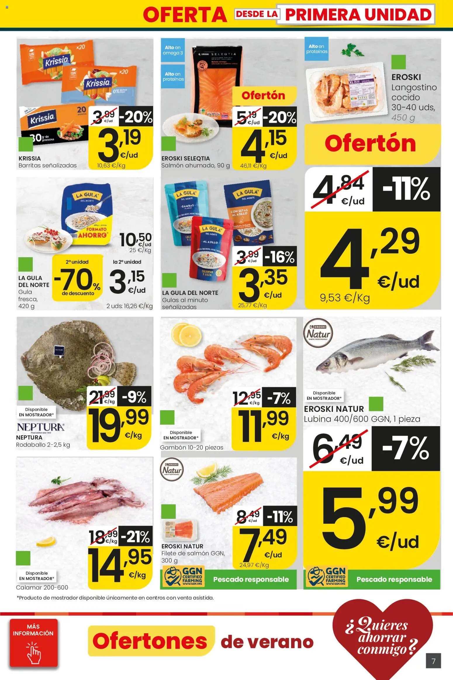 Eroski Ofertones de verano