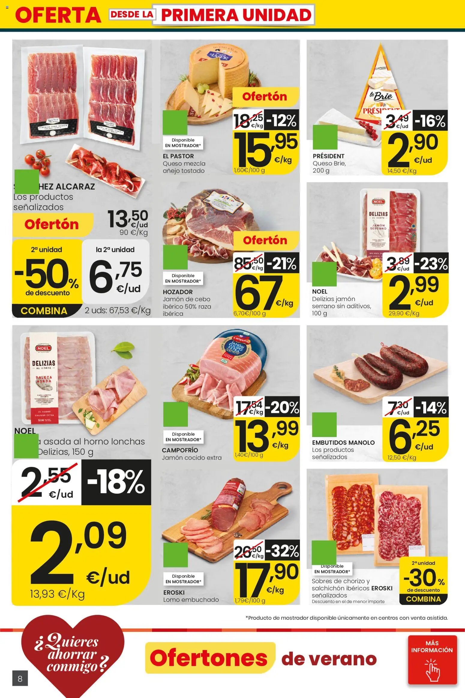 Eroski Ofertones de verano
