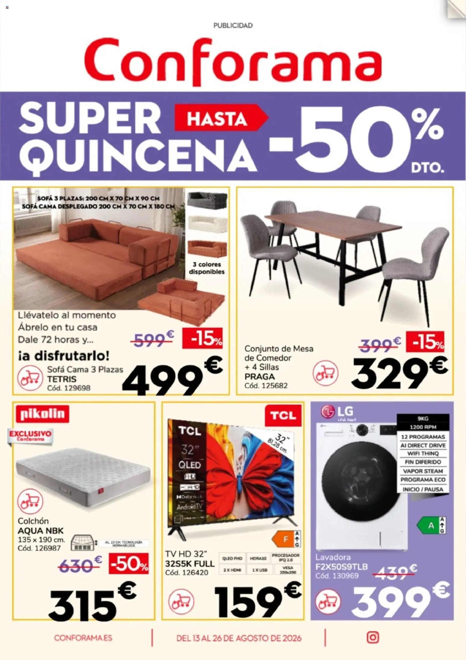 Conforama Super Quincena
