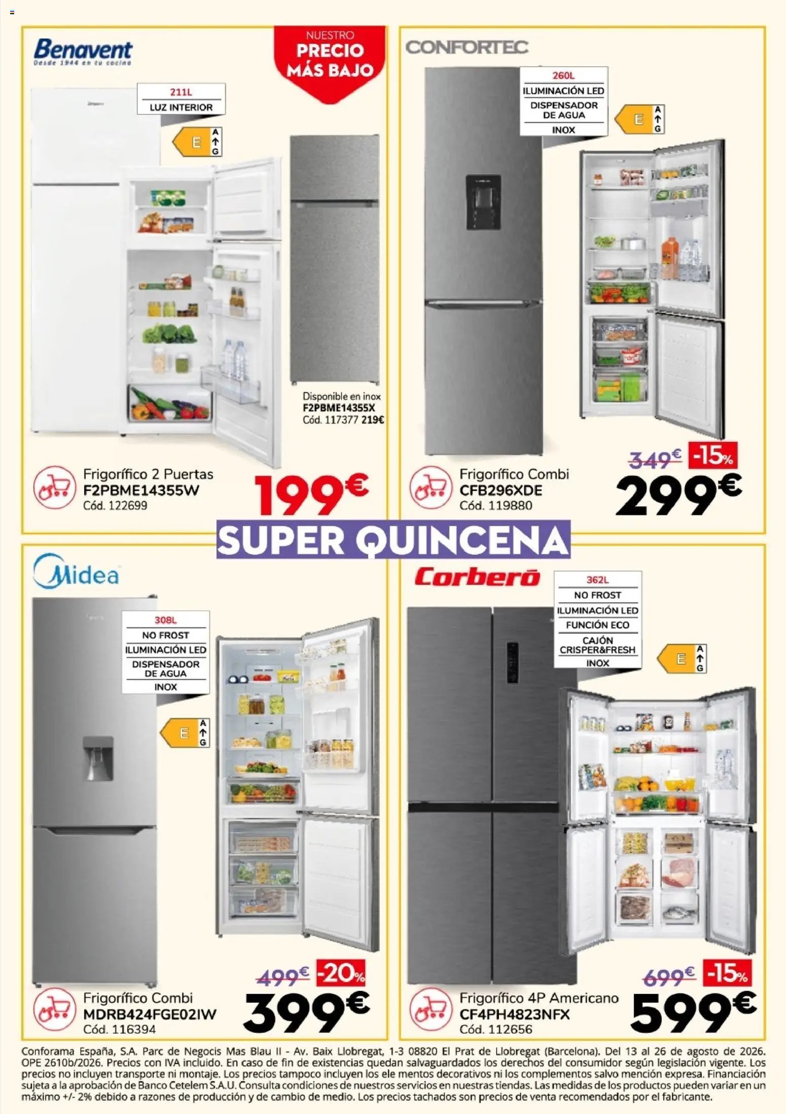 Conforama Super Quincena