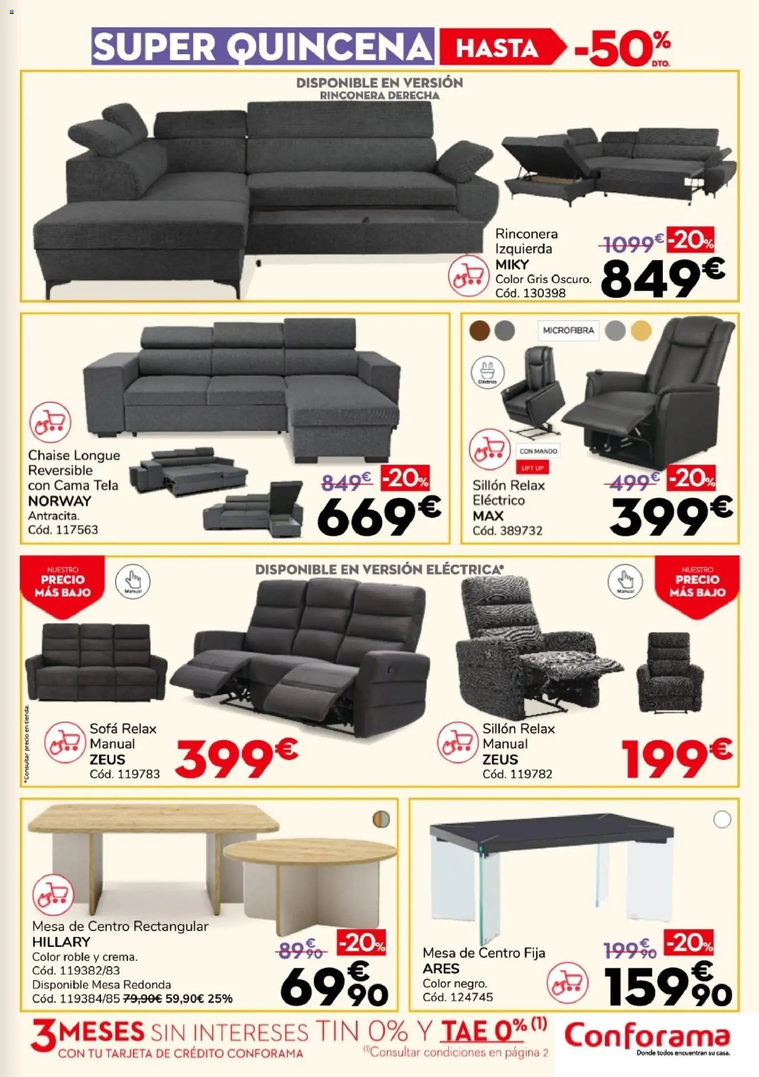 Conforama Super Quincena