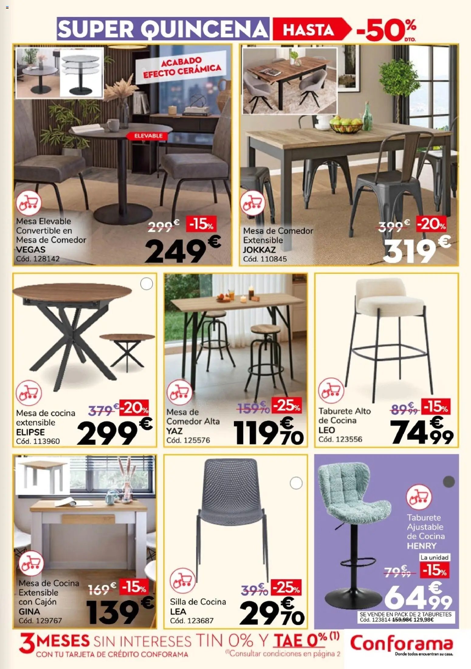 Conforama Super Quincena