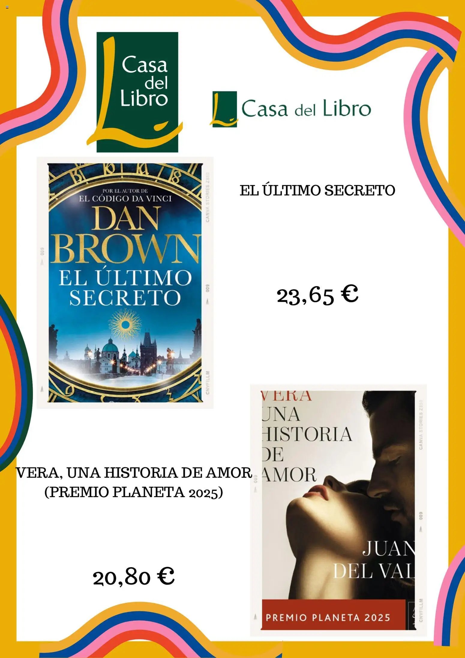 Casa del libro folleto