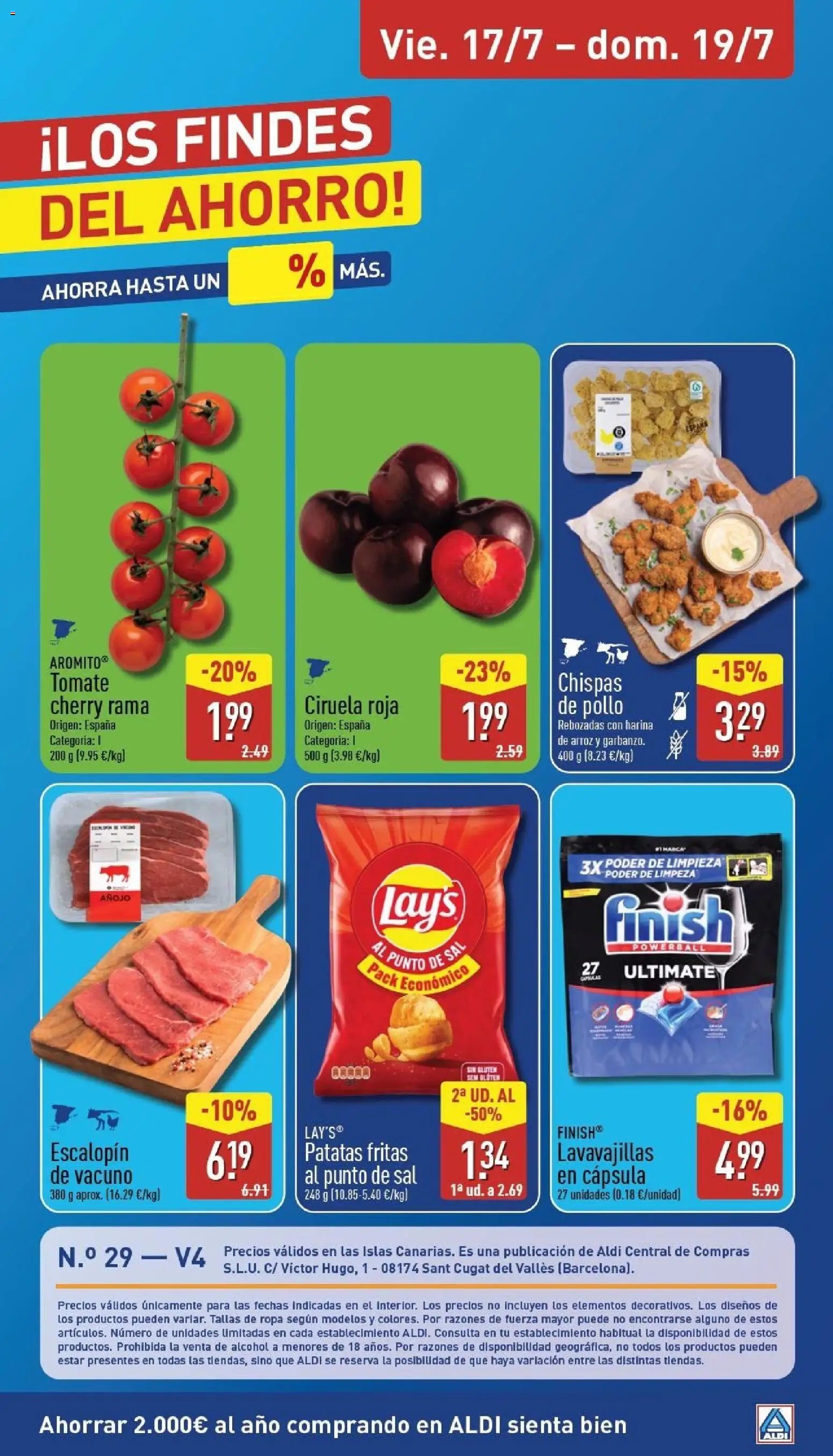 Aldi folleto Canarias