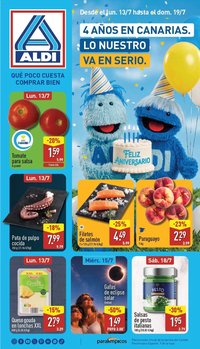 Aldi folleto Canarias