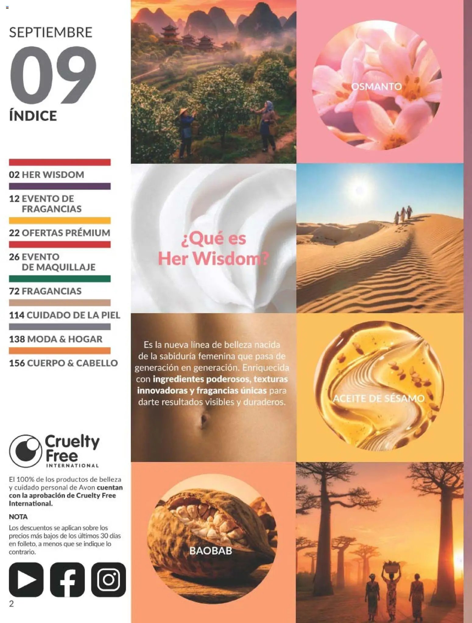 Catálogo AVON campaña 9