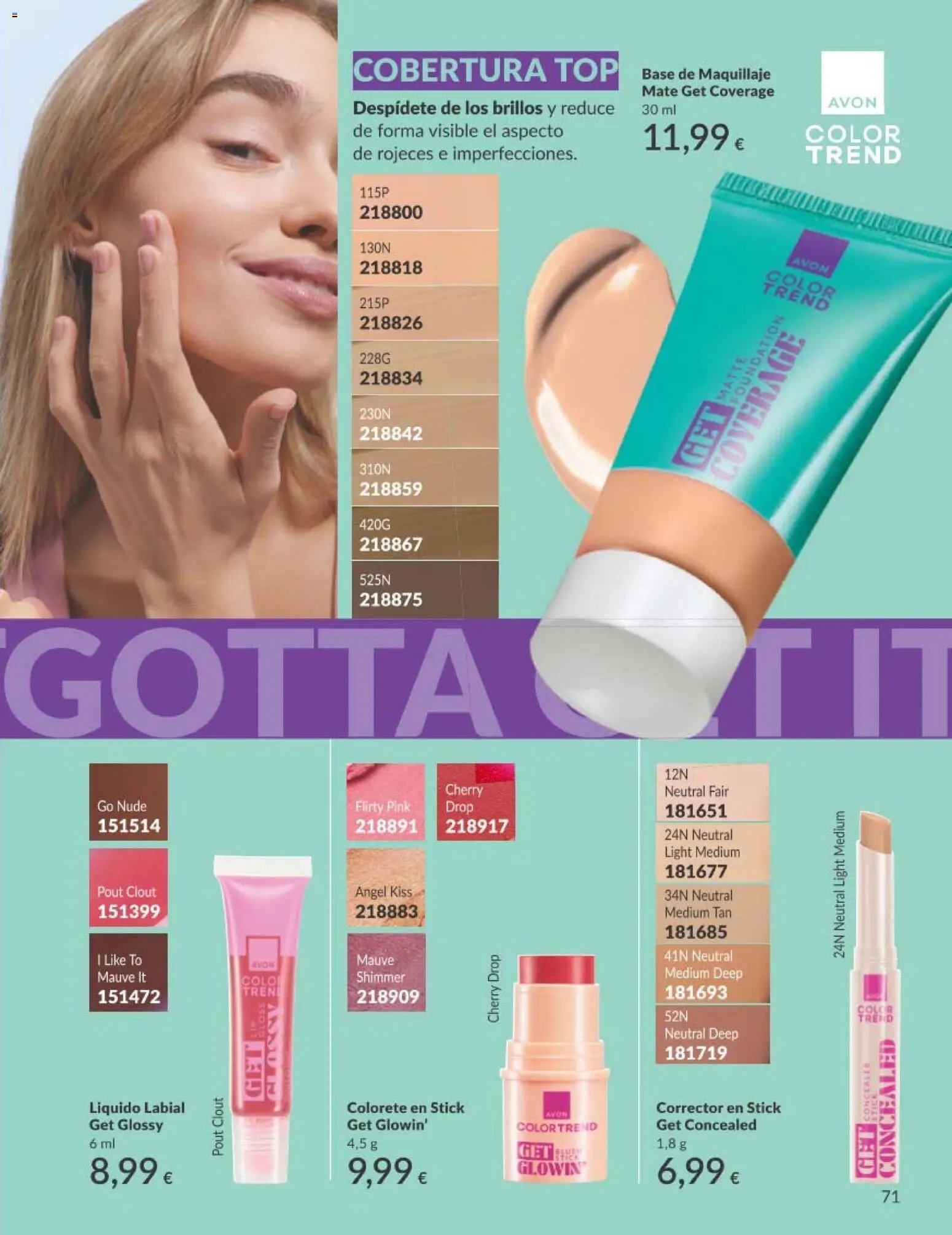 Catálogo AVON campaña 9