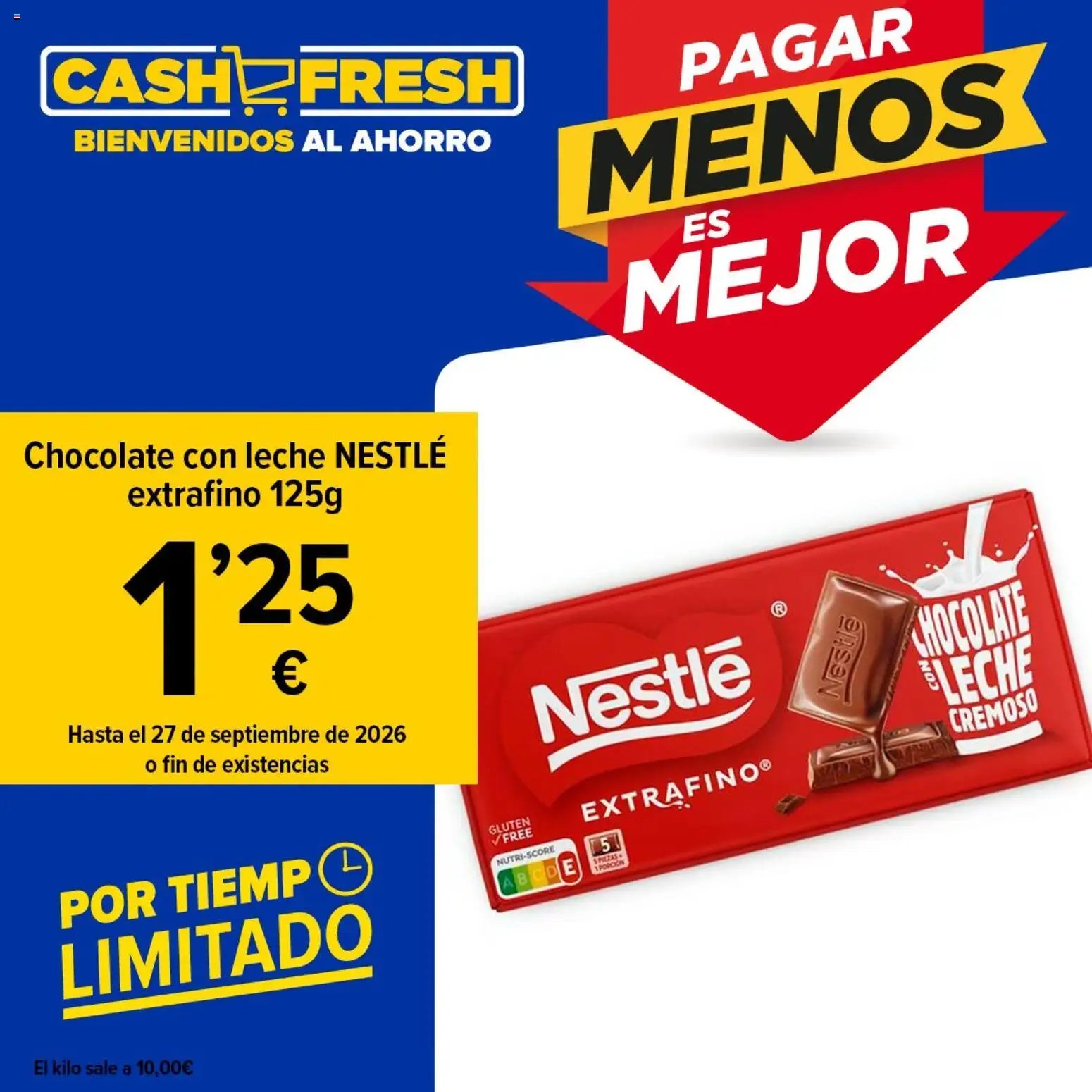 Cash Fresh Nestlé 125 g