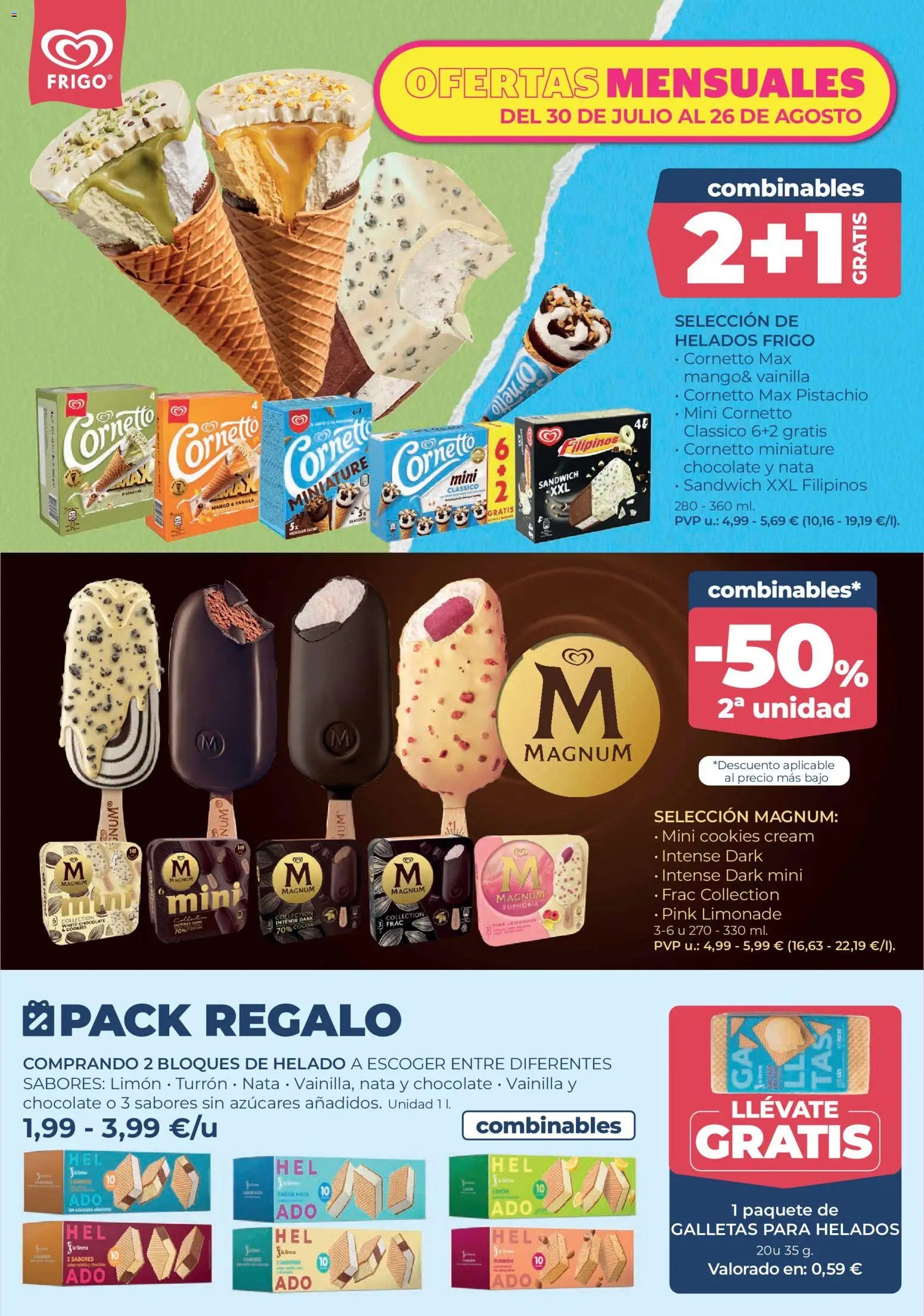 La Sirena Catálogo de helados