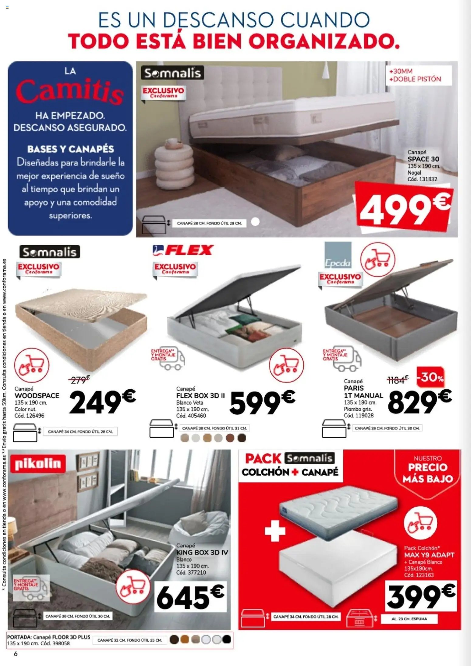 Conforama folleto