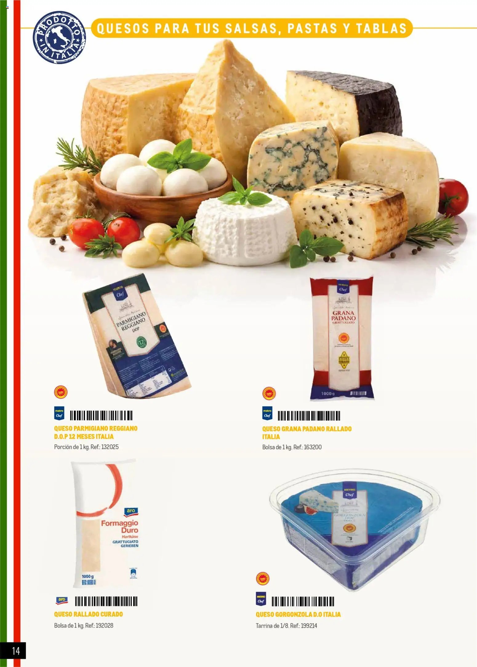 Makro Restaurantes italianos Centro