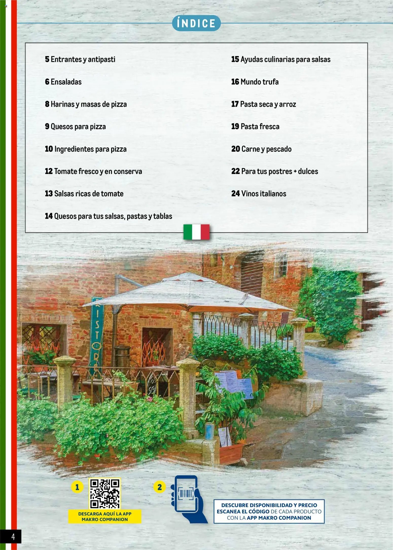 Makro Restaurantes italianos Centro