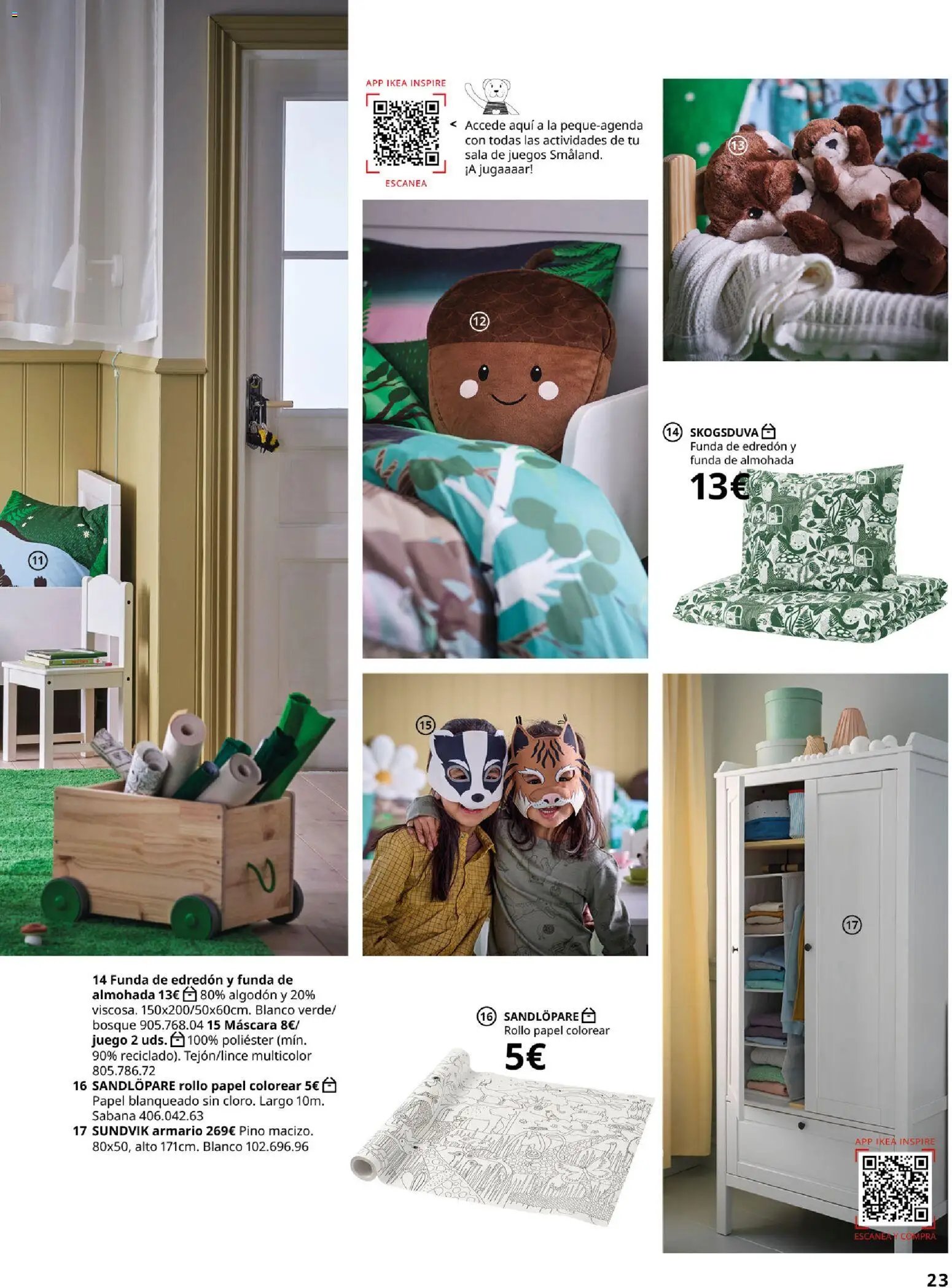 Catálogo IKEA  y los niños 