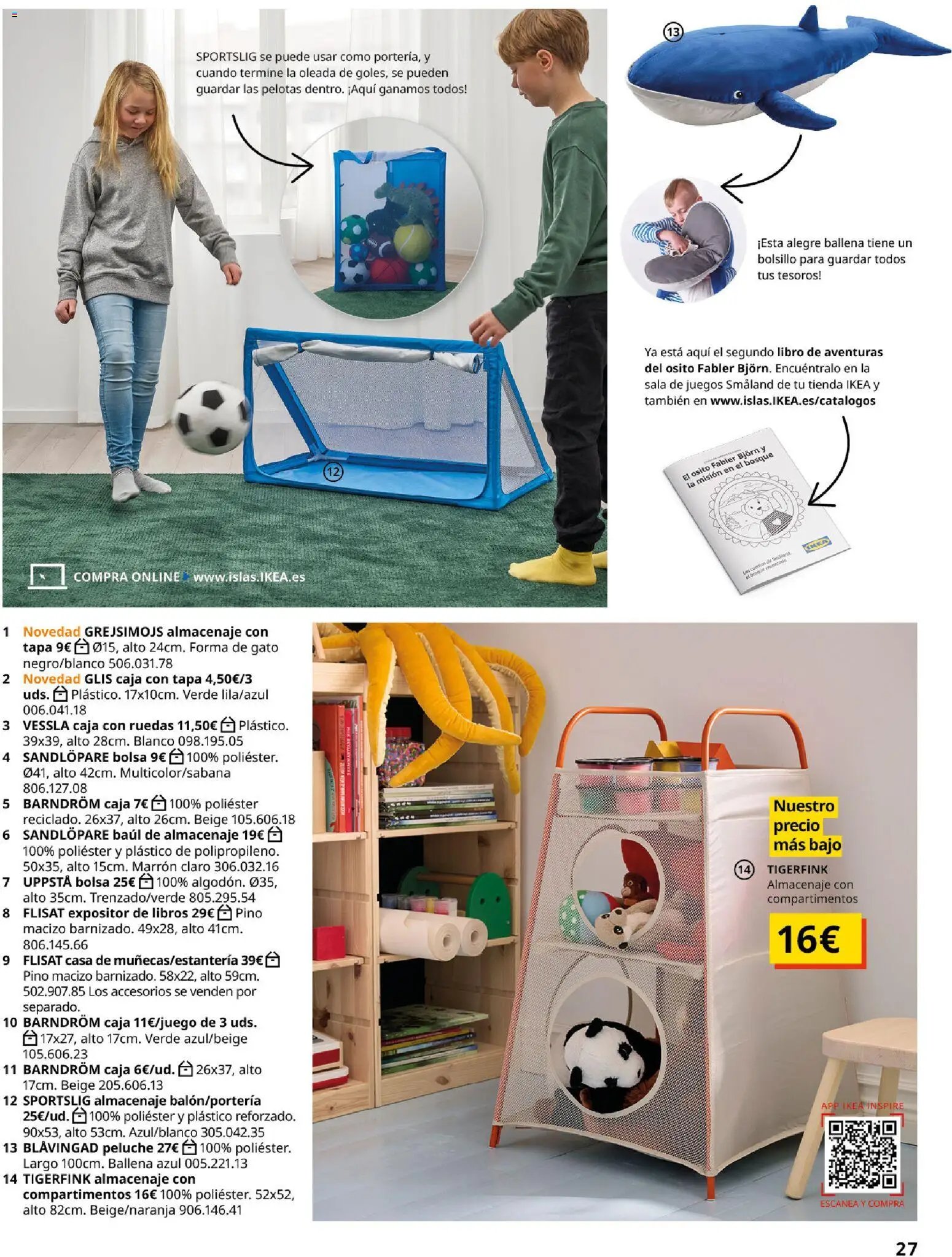 Catálogo IKEA  y los niños 
