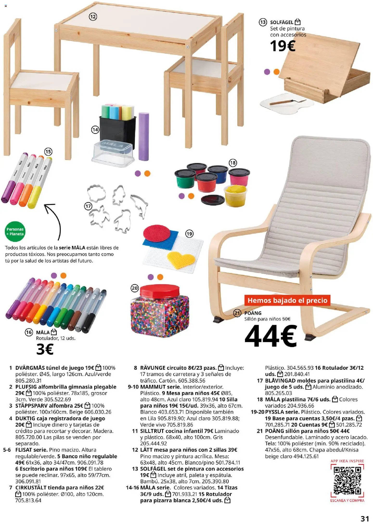 Catálogo IKEA  y los niños 