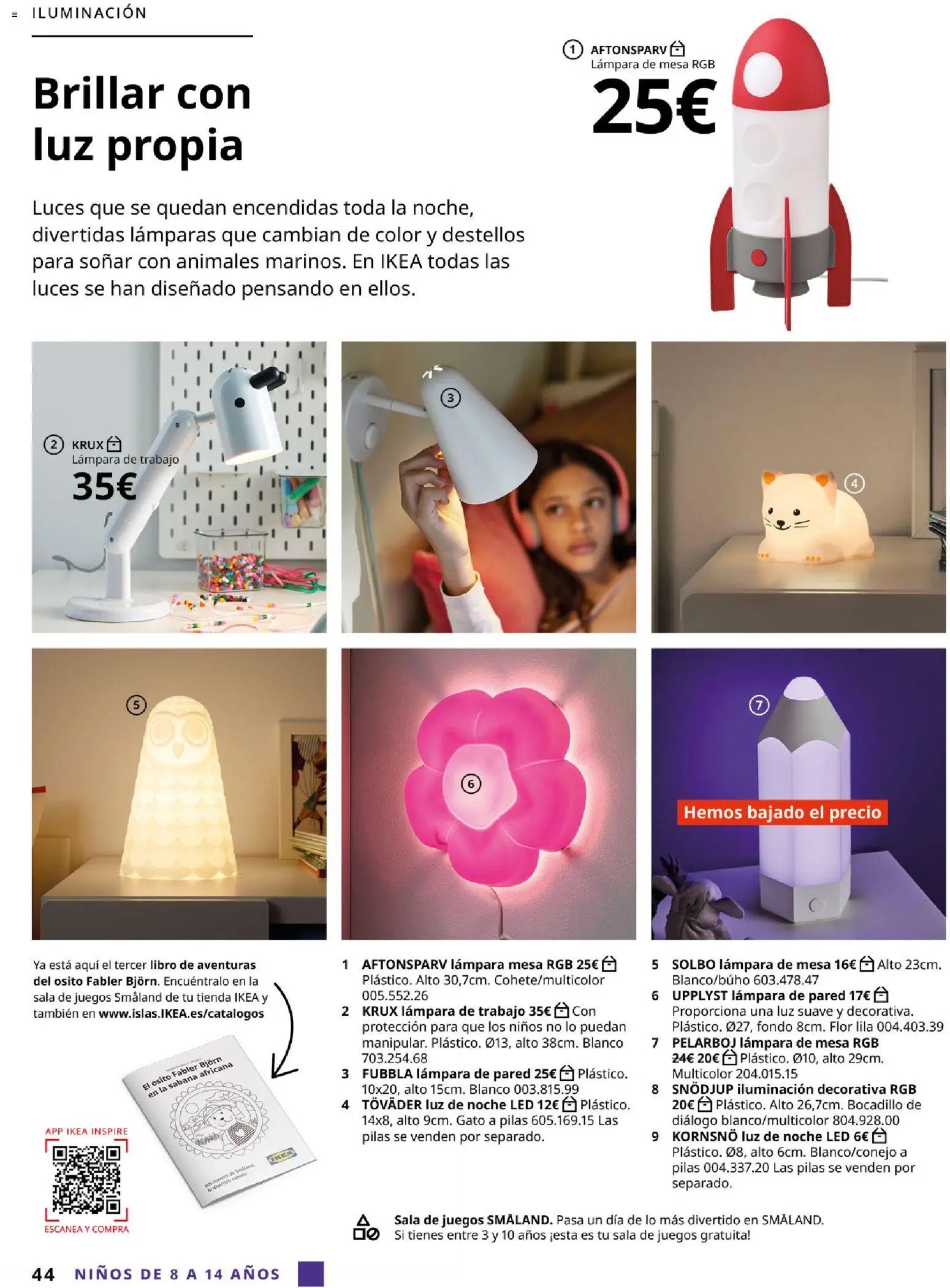 Catálogo IKEA  y los niños 